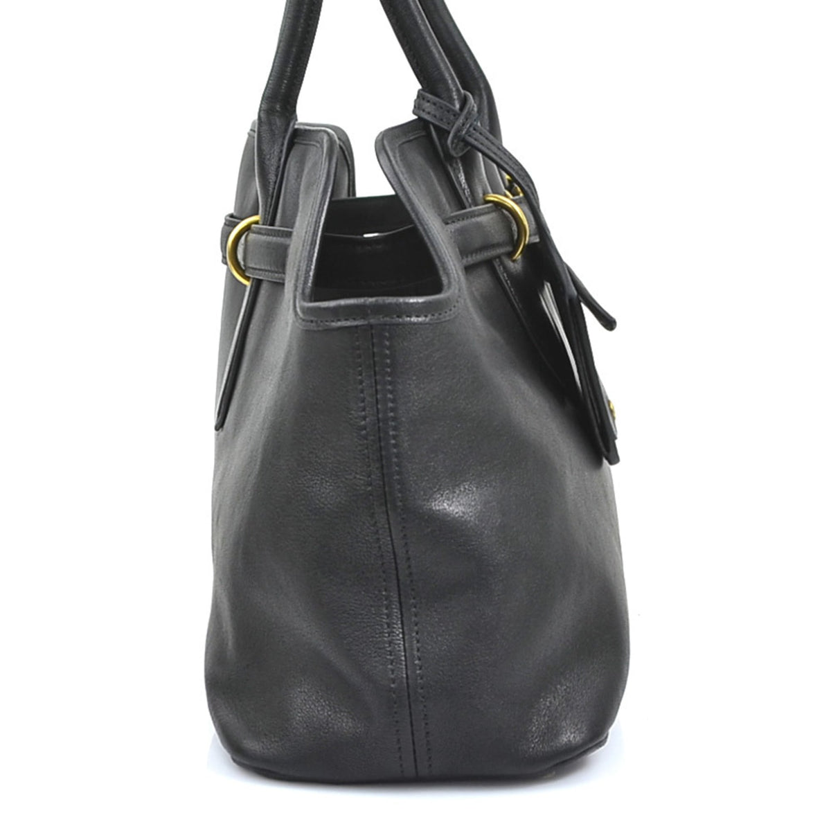 Miu Miu Black Leather Handbag (Pre-Owned)