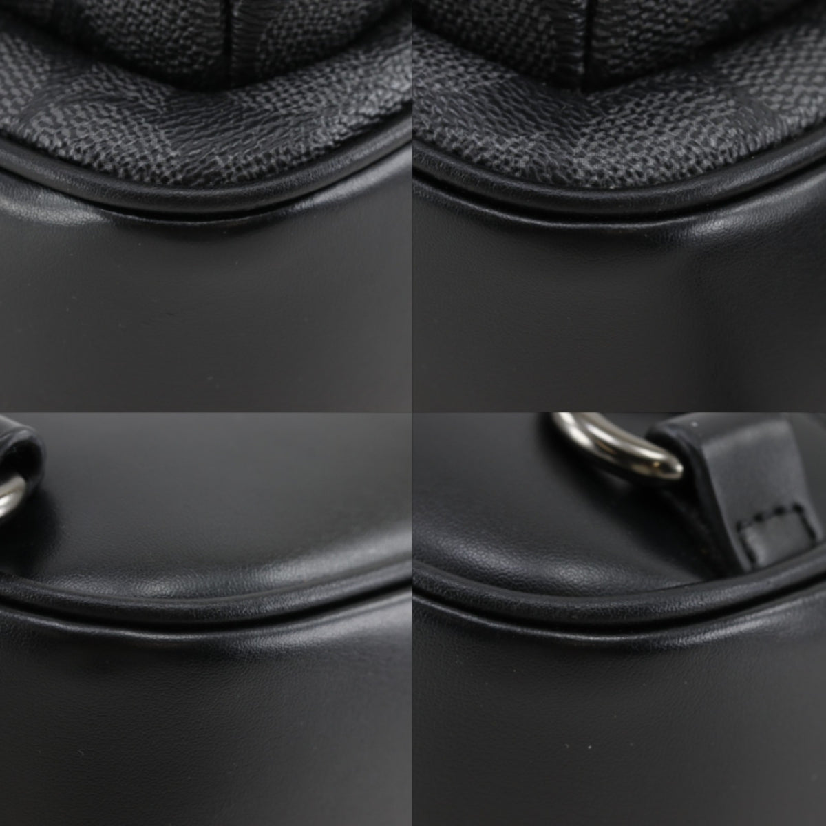 Coach Signature Black Pvc Sling Bag (Pre-Owned)