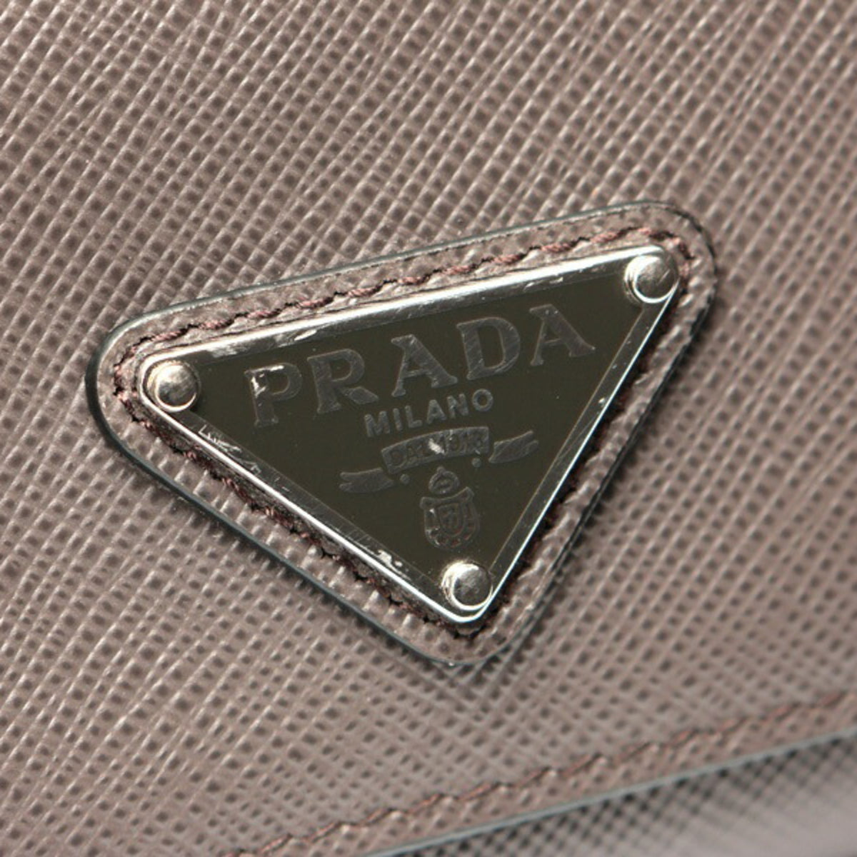 Prada Leather Wallet (Tri-Fold) (Pre-Owned)