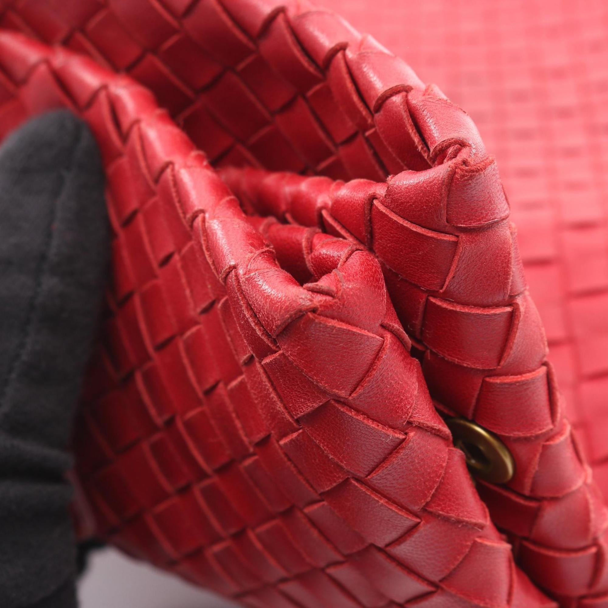 Balenciaga Red Color Leather Tote Bag (Pre-Owned)