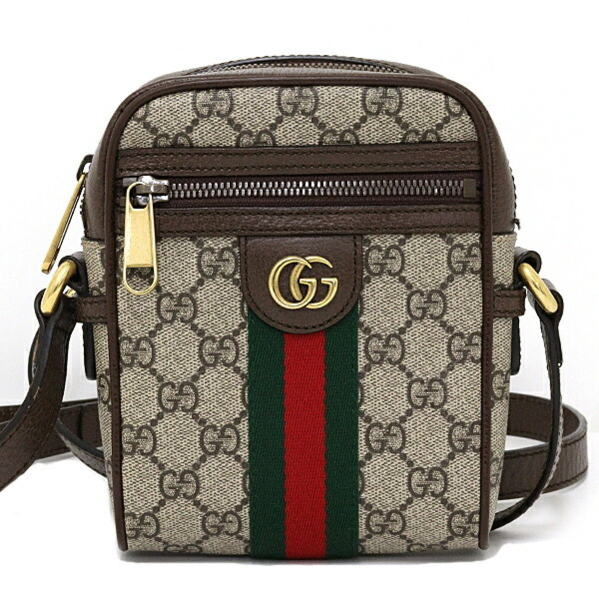 Gucci Beige Gg Supreme Shoulder Bag (Pre-Owned)