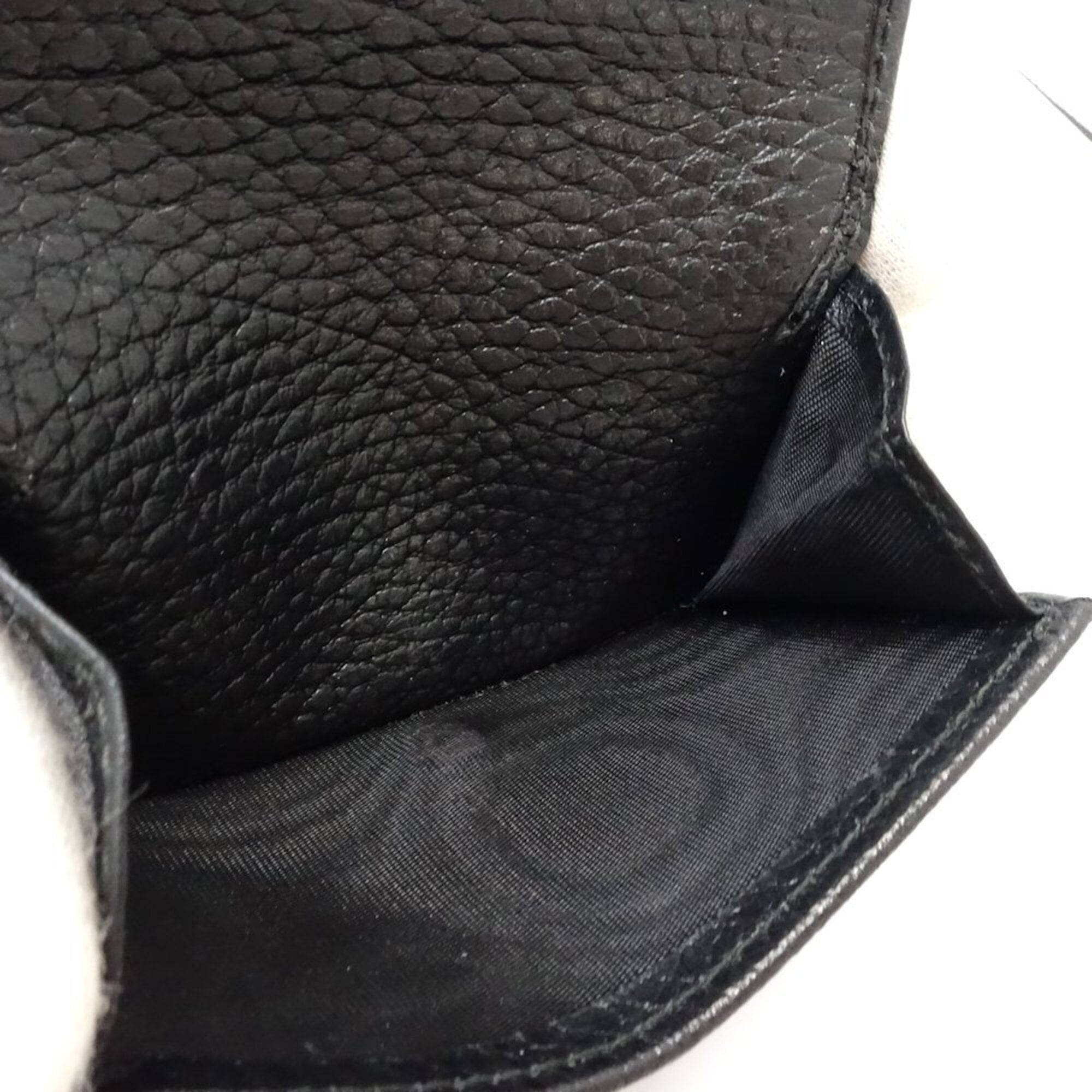 Gucci Black Leather Wallet (Tri-Fold) (Pre-Owned)