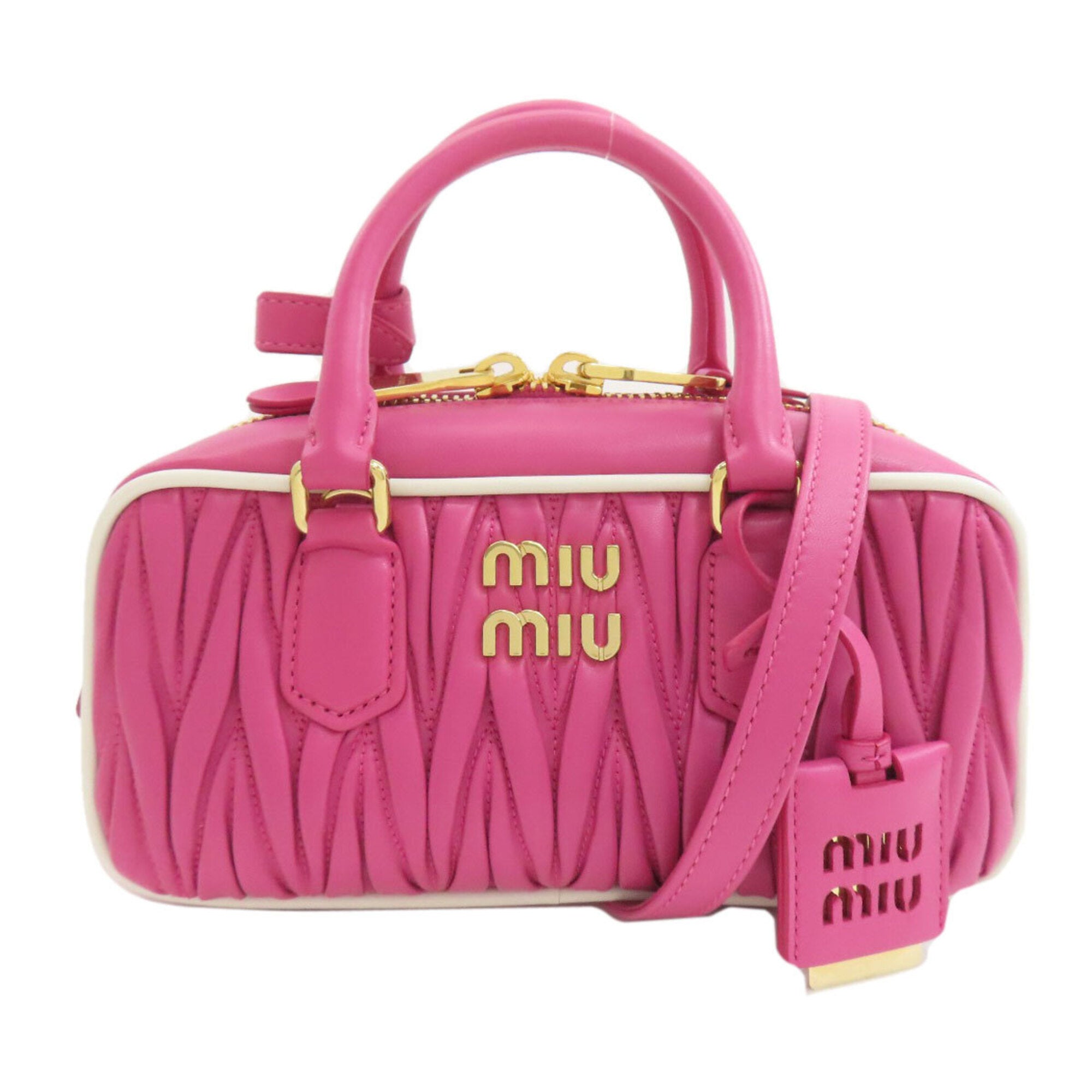 Miu Miu Pink Leather Handbag (Pre-Owned)