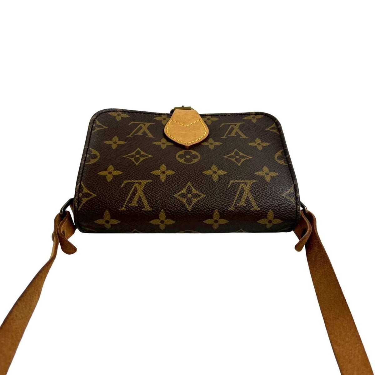 Louis Vuitton Brown Leather Pvc Pochette Shoulder Bag (Pre-Owned)