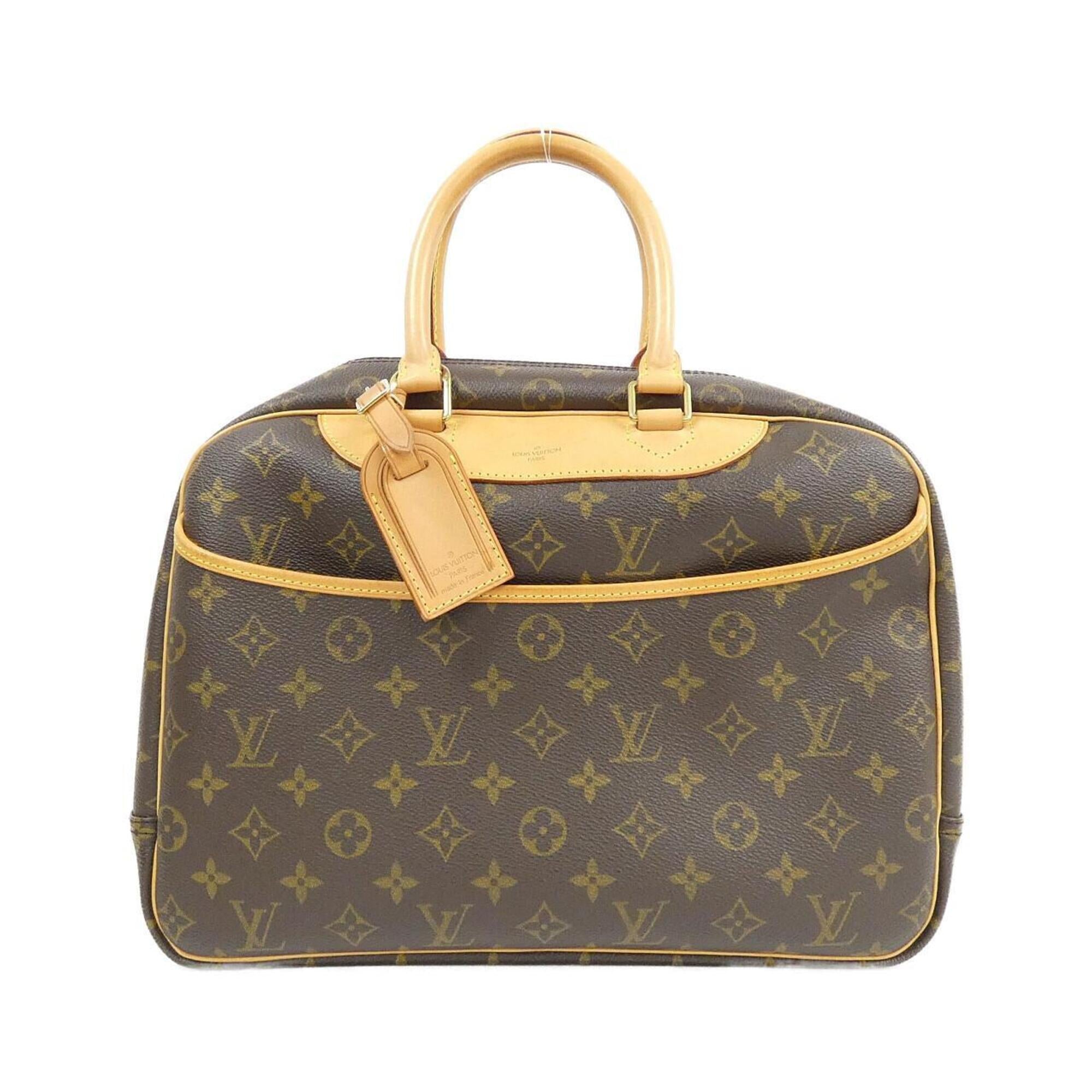 Louis Vuitton Brown Coated Canvas Handbag (Pre-Owned)
