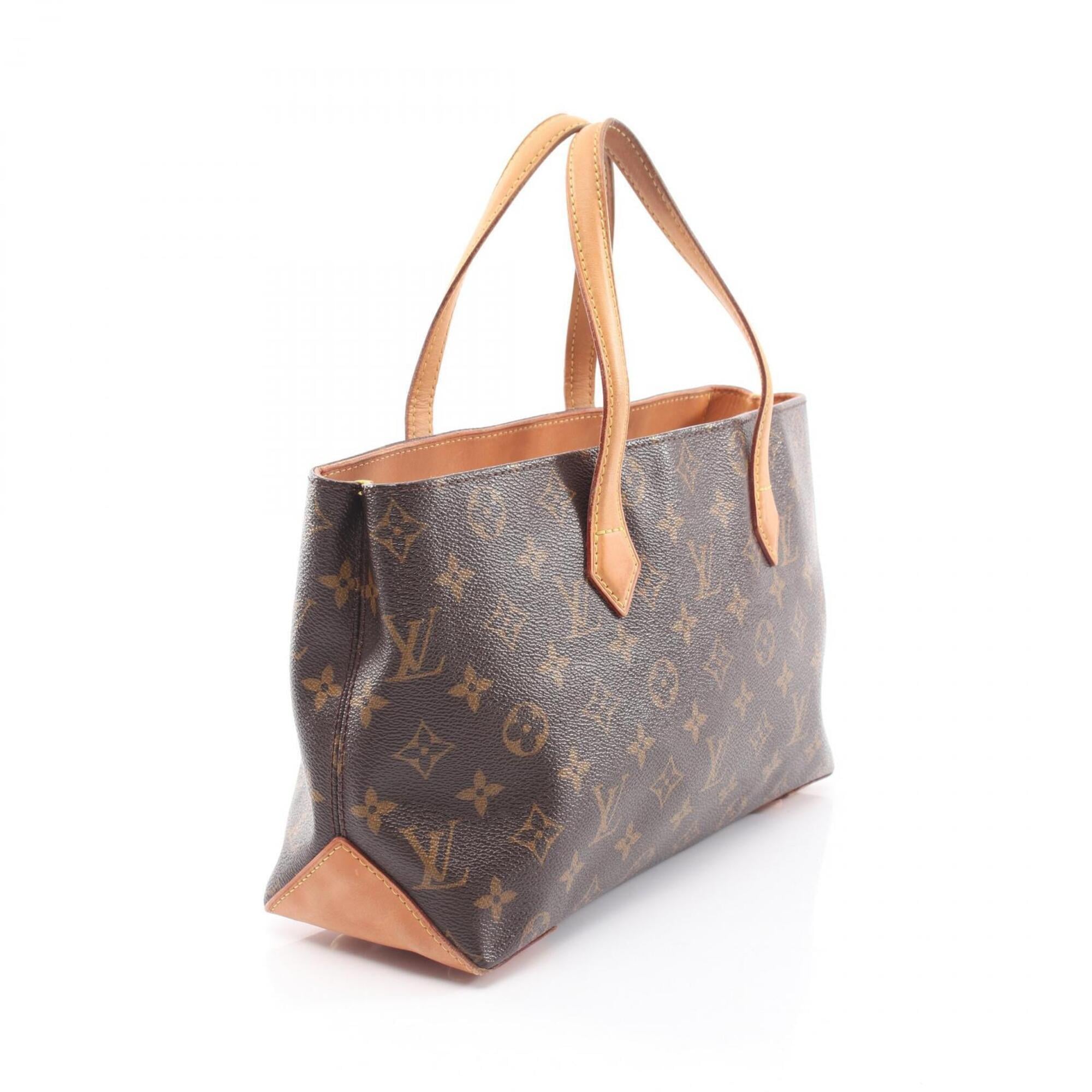 Louis Vuitton Brown Coated Canvas Pvc Monogram Leather Handbag (Pre-Owned)