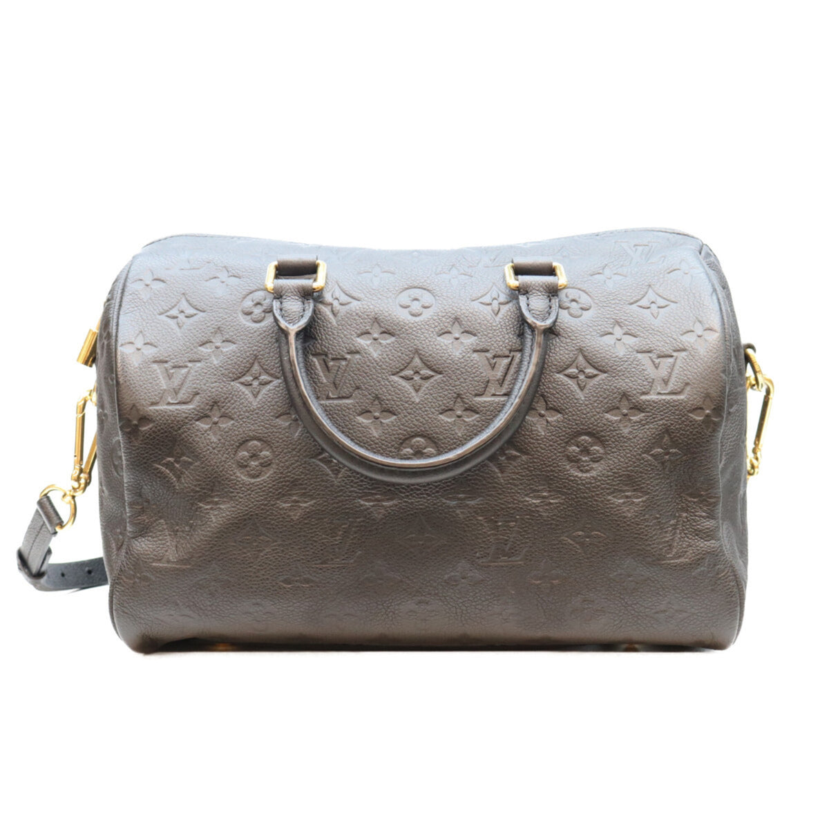 Louis Vuitton Black Monogram Empreinte Boston Bag (Pre-Owned)