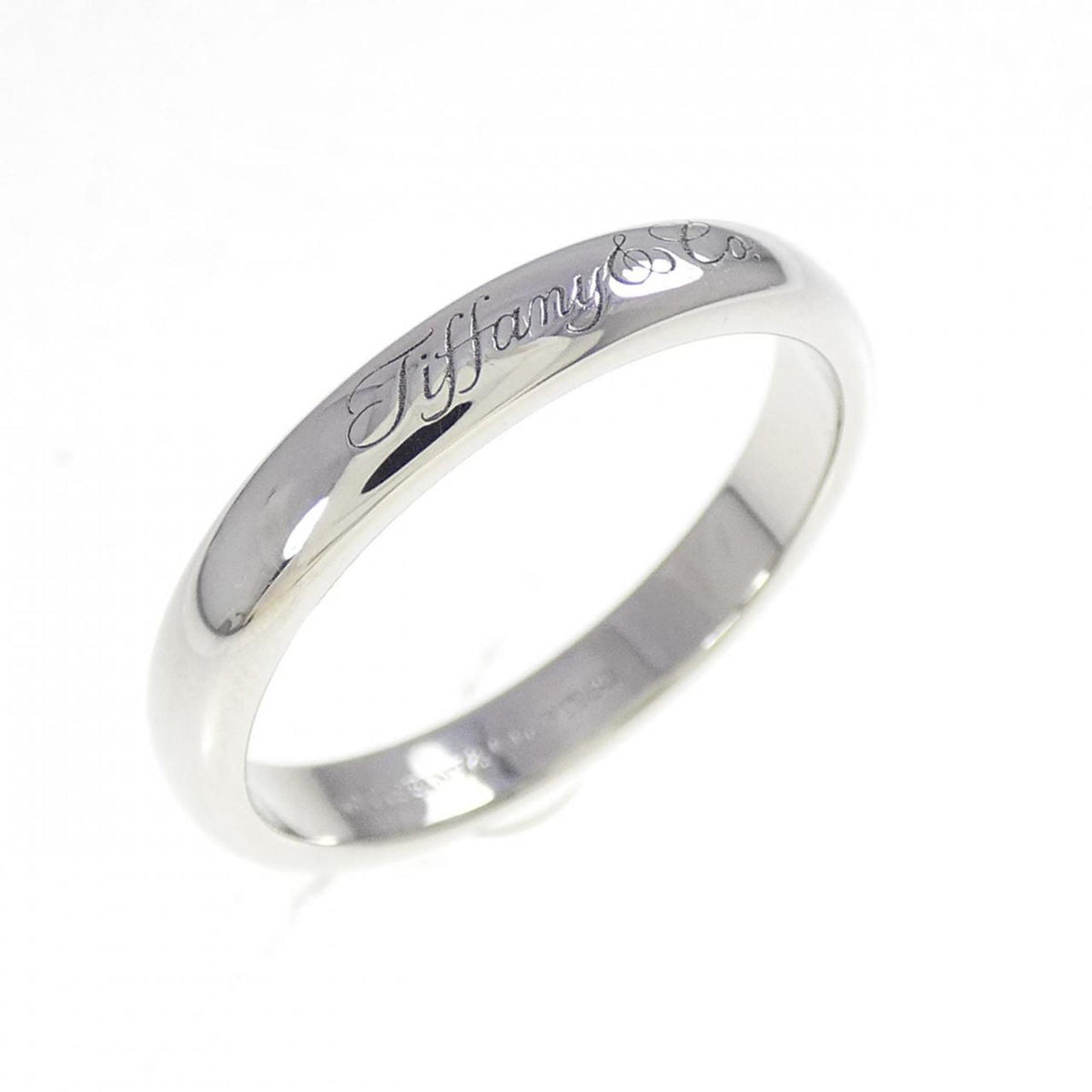 Tiffany Platinum 950 Band Ring (Pre-Owned)