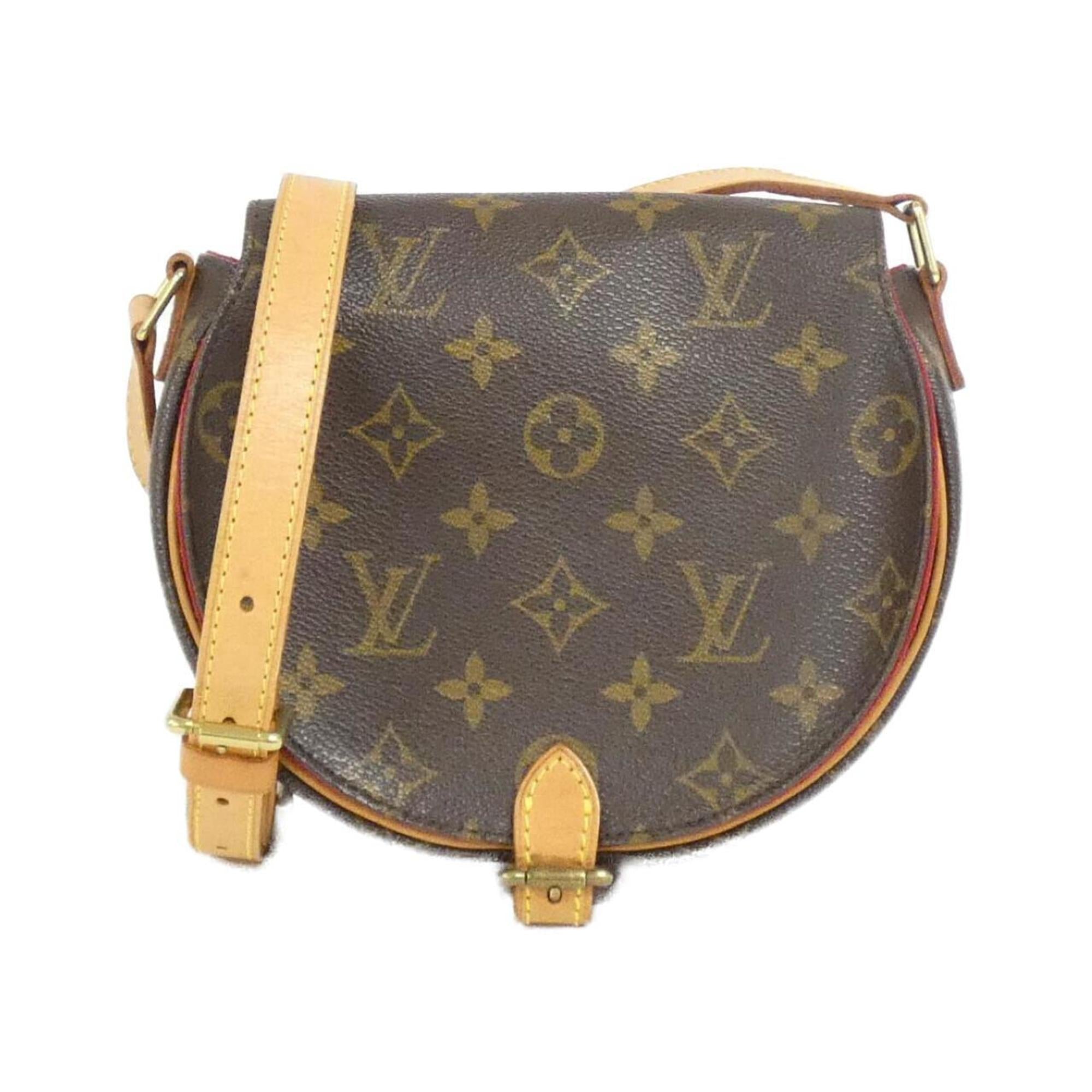 Louis Vuitton Marron Coated Canvas Shoulder Bag (Pre-Owned)