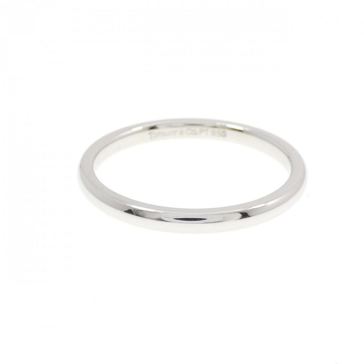 Tiffany Platinum 950 Band Ring (Pre-Owned)