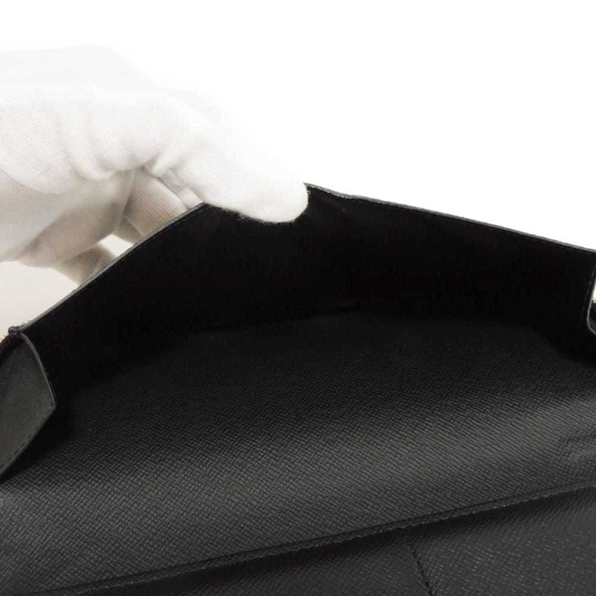 Louis Vuitton Black Damier Graphite Noir Damier Graphite Long Wallet (Bi-Fold) (Pre-Owned)