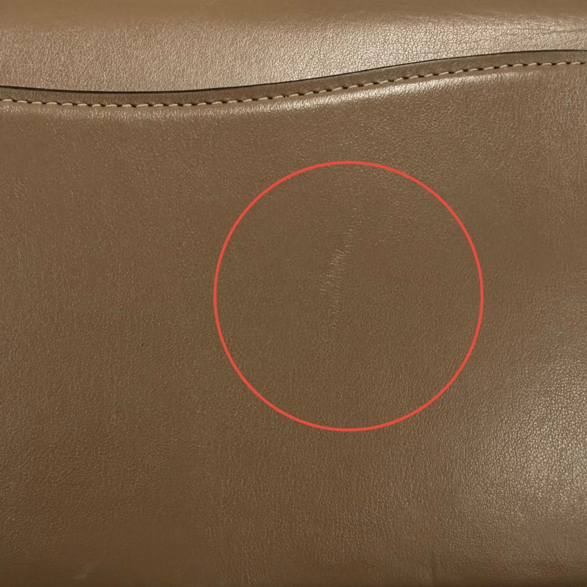 Coach Brown Leather Crossbody Bag Shoulder Bag (Pre-Owned)
