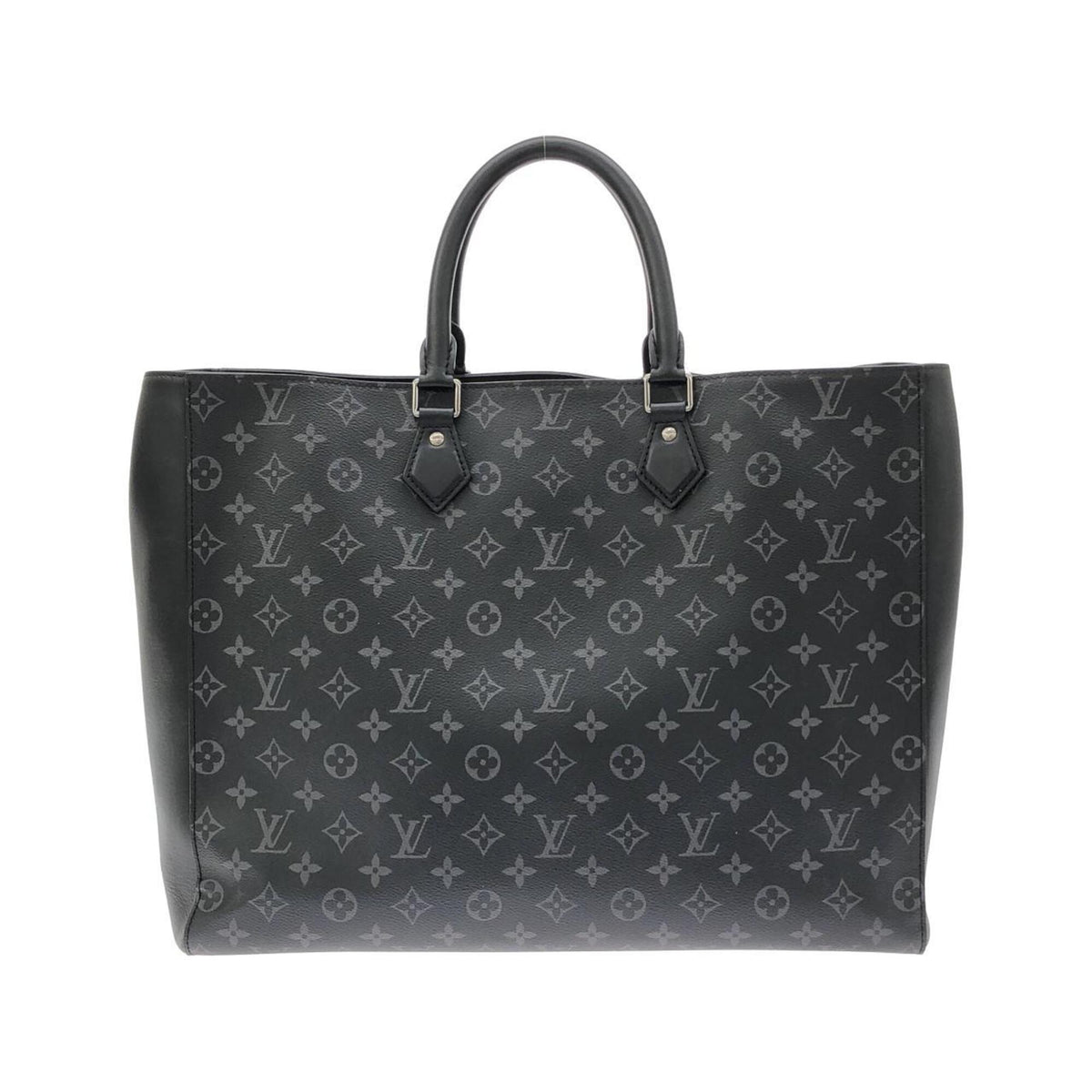 Louis Vuitton Black Monogram Eclipse Monogram Eclipse Coated Canvas Handbag (Pre-Owned)