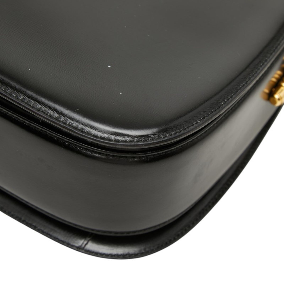 Gucci Black Leather Shoulder Bag (Pre-Owned)