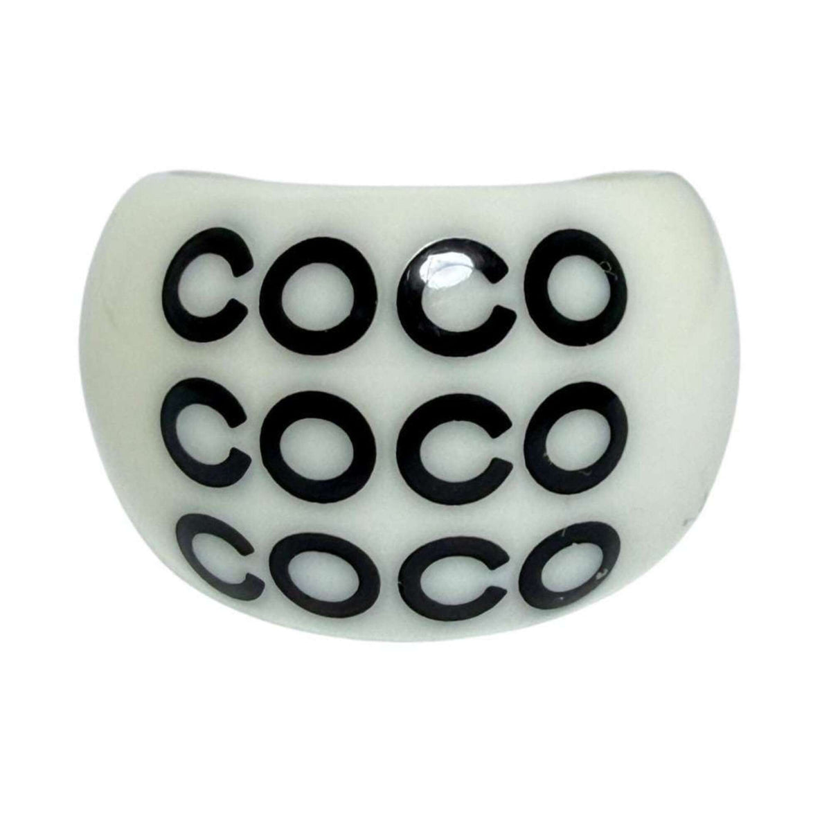 Chanel Plastic Band Ring (Pre-Owned)