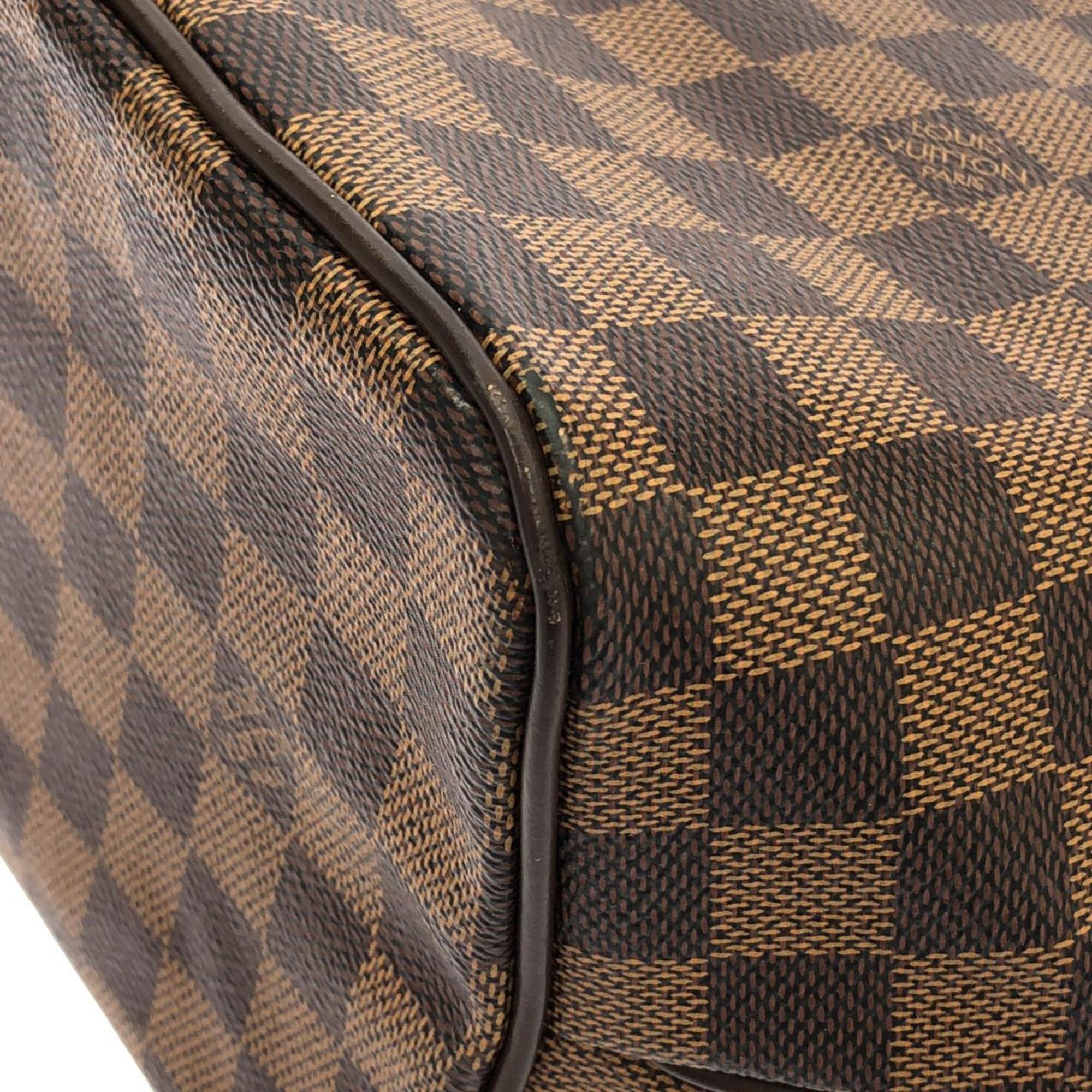 Louis Vuitton Damier Damier Canvas Ebene Damier Canvas Handbag (Pre-Owned)