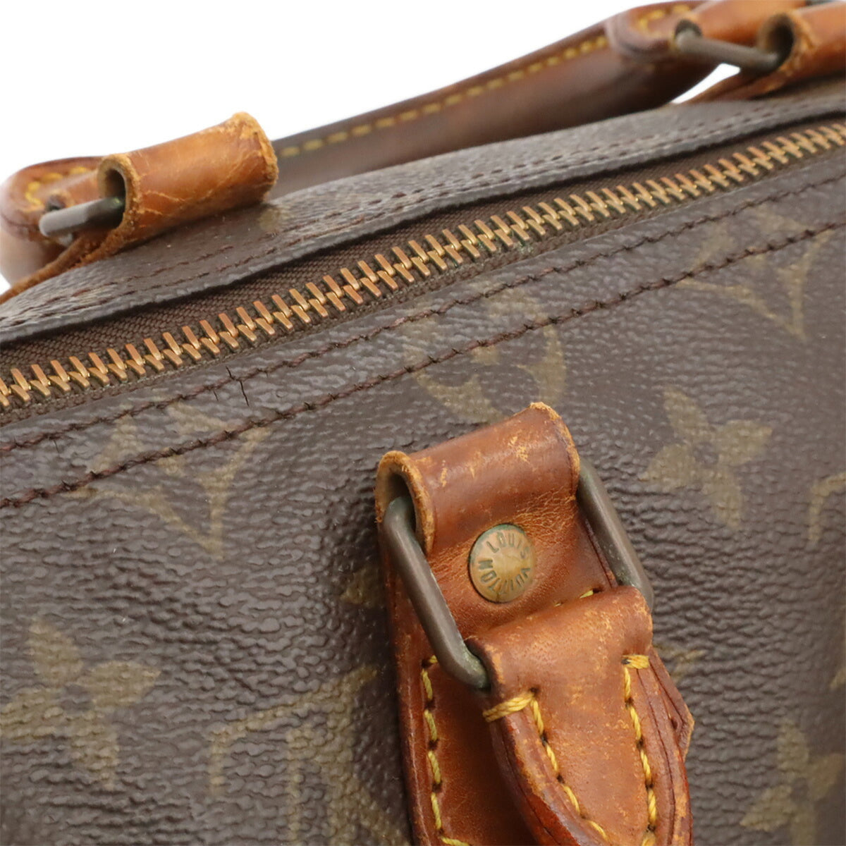 Louis Vuitton Brown Monogram Canvas Pvc Coated Canvas Handbag (Pre-Owned)