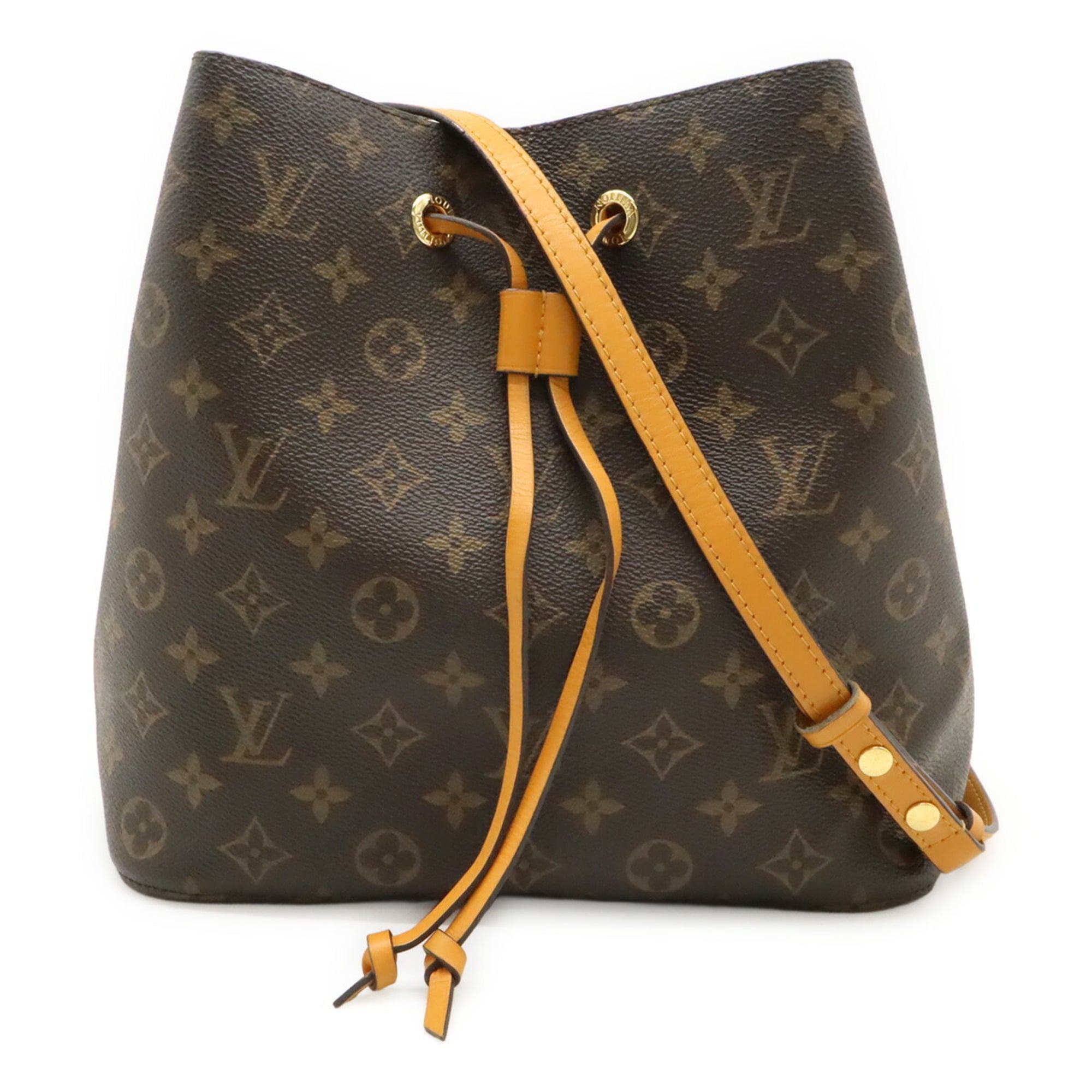 Louis Vuitton Brown Monogram Saffron Monogram Shoulder Bag (Pre-Owned)
