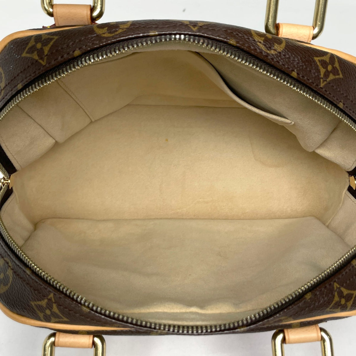 Louis Vuitton Brown Monogram Handbag (Pre-Owned)