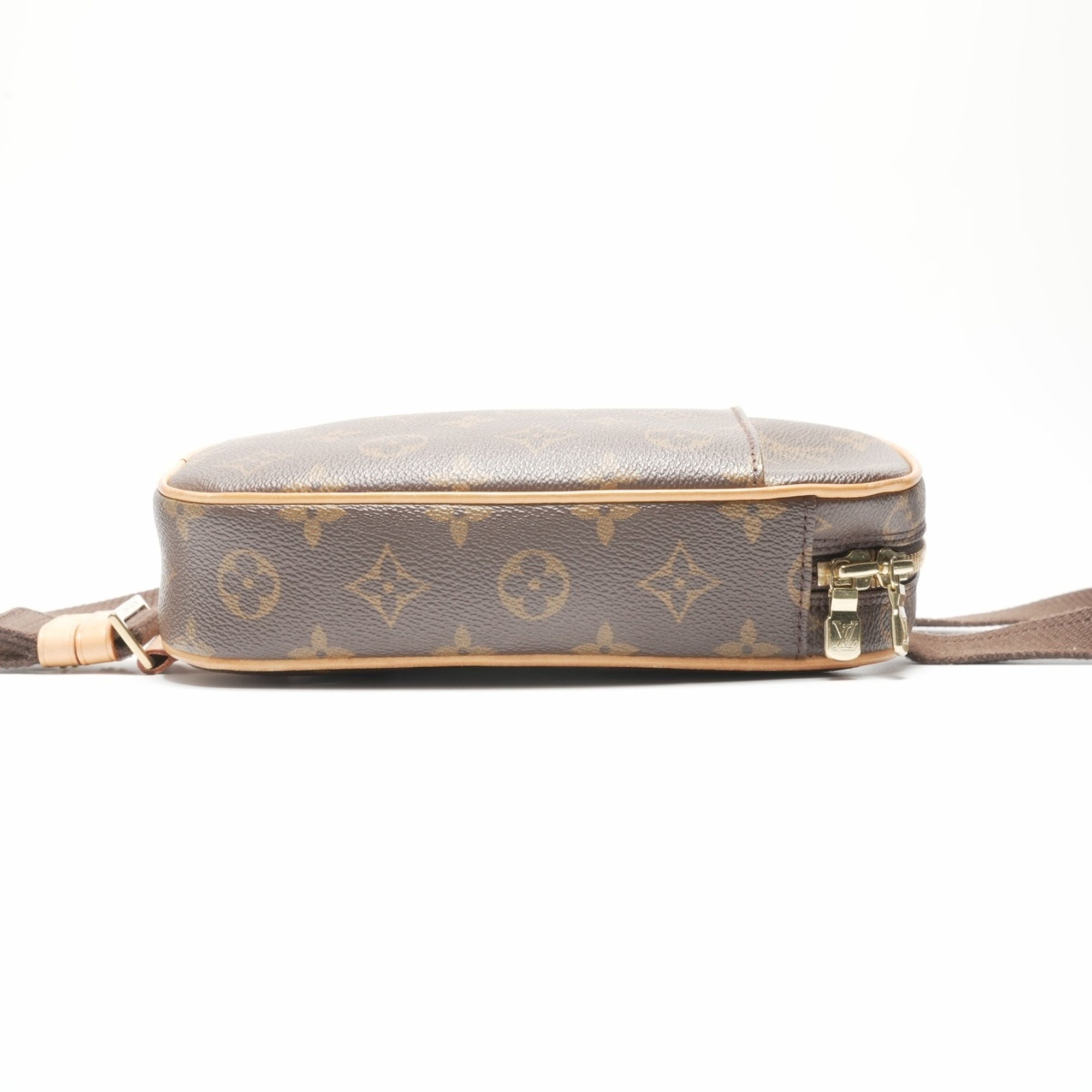 Louis Vuitton Monogram Brown Monogram Pochette Shoulder Bag (Pre-Owned)