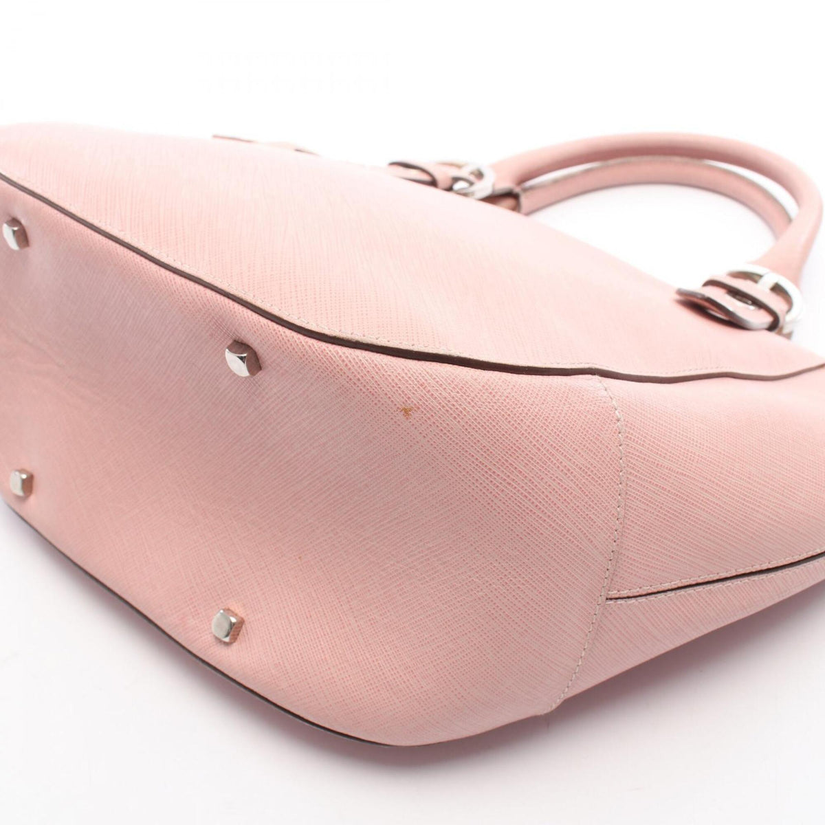 Salvatore Ferragamo Pink Leather Handbag (Pre-Owned)
