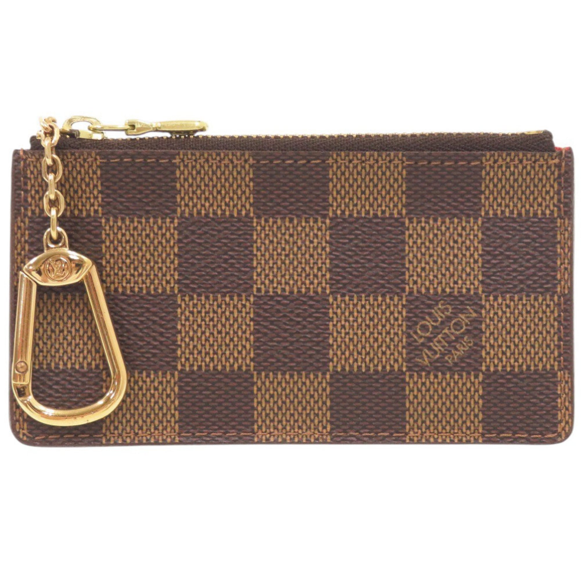 Louis Vuitton Brown Damier Canvas Coin Purse/Coin Case (Pre-Owned)