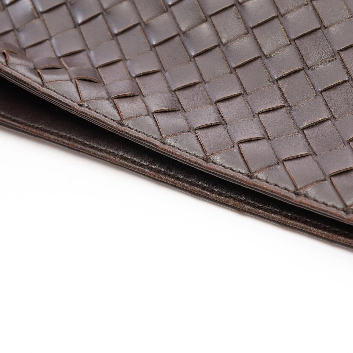 Bottega Veneta Brown Intrecciato Handbag Shoulder Bag (Pre-Owned)