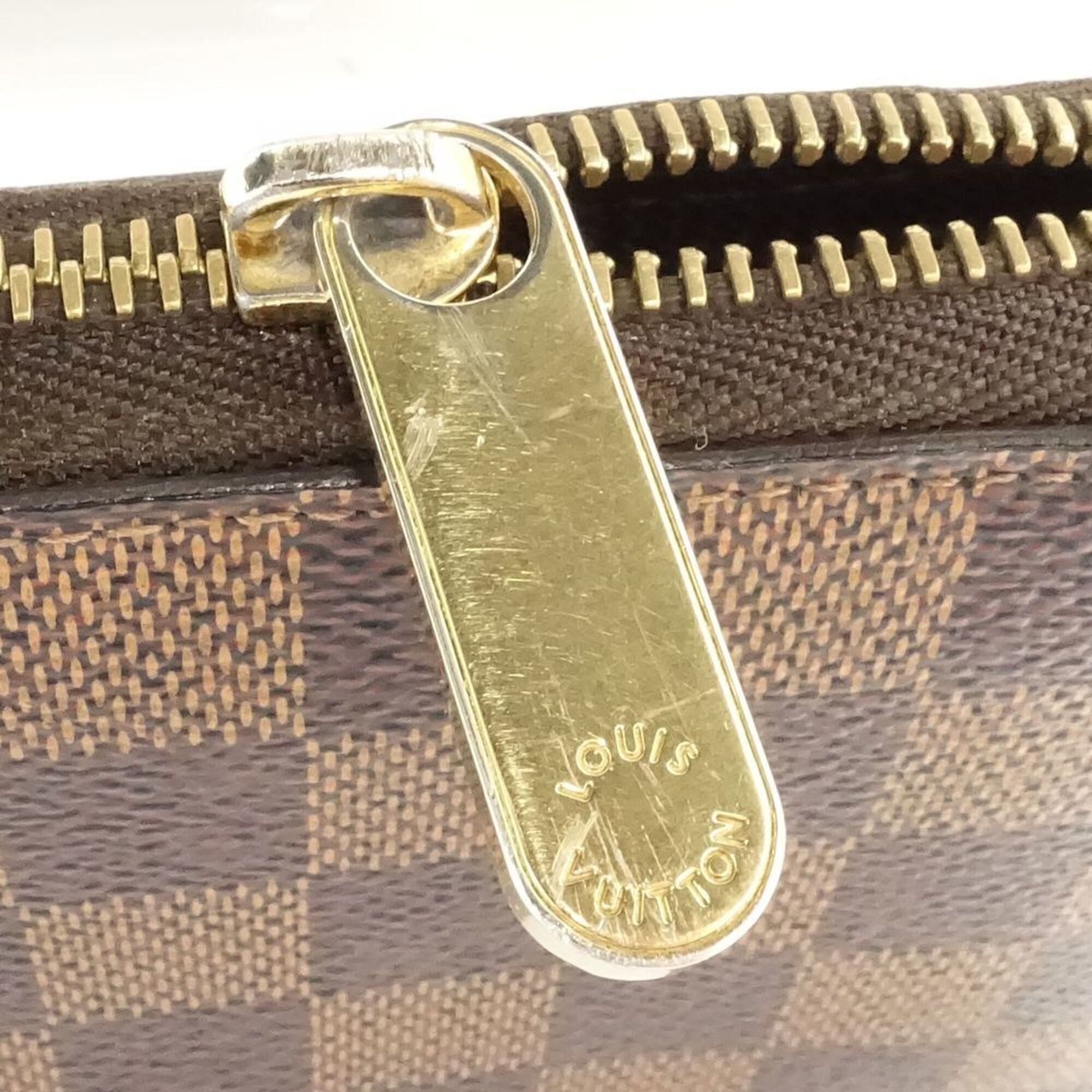 Louis Vuitton Ebene Canvas Long Wallet (Bi-Fold) (Pre-Owned)