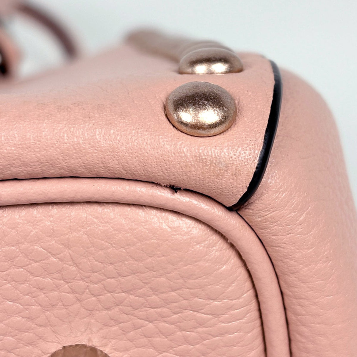 Coach Pink Leather Handbag (Pre-Owned)