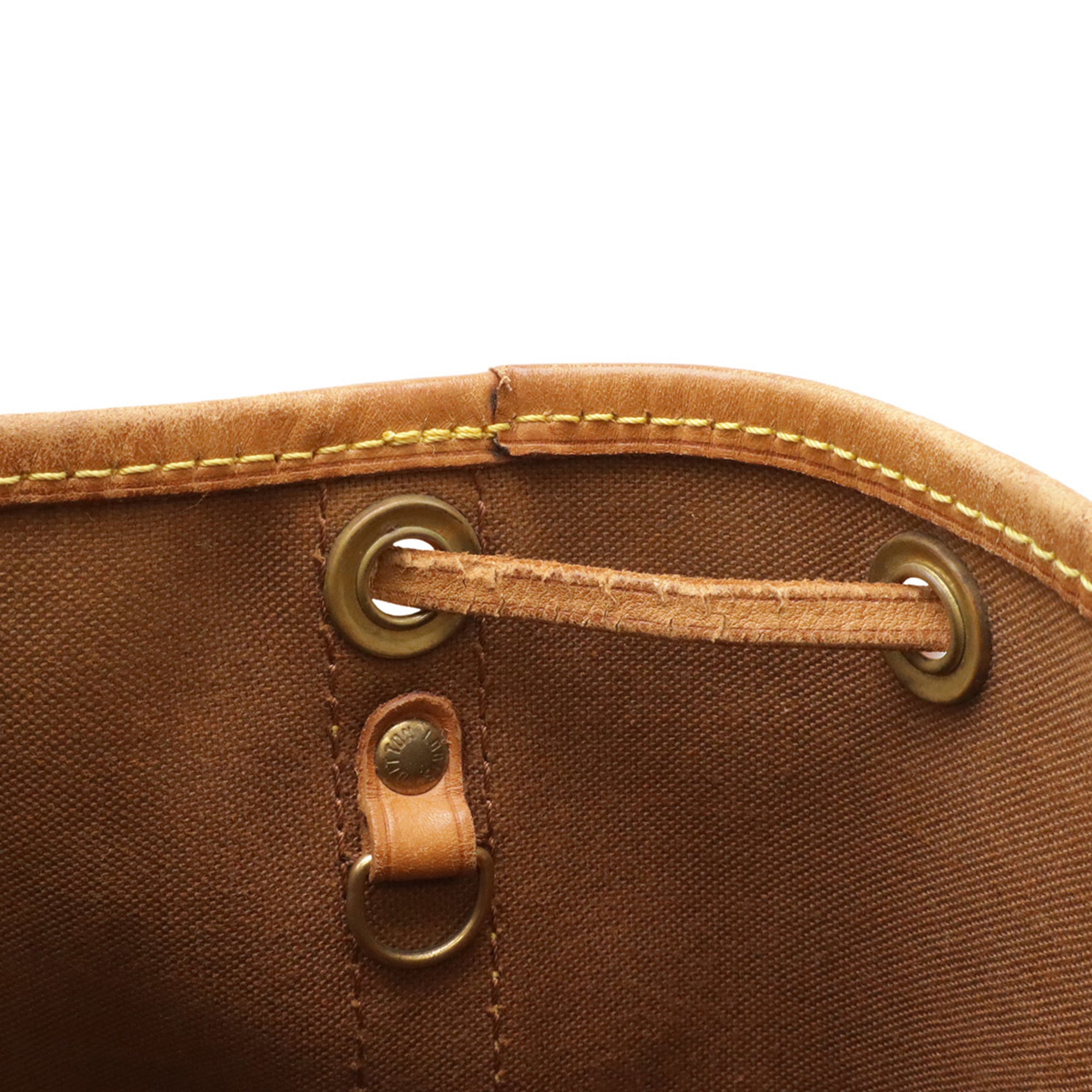 Louis Vuitton Brown Monogram Canvas Pvc Coated Canvas Shoulder Bag (Pre-Owned)
