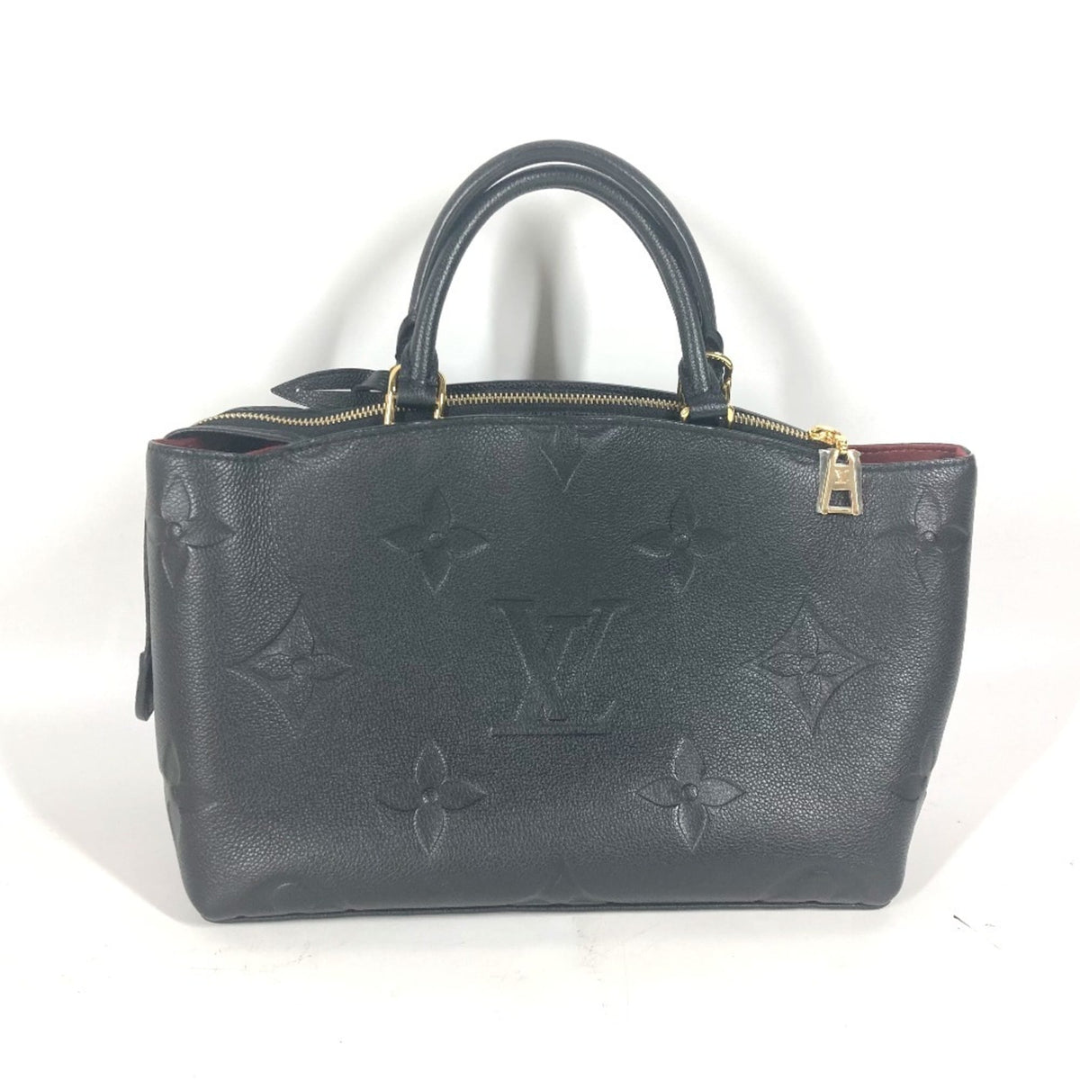 Louis Vuitton Black Monogram Empreinte Handbag Tote Bag (Pre-Owned)