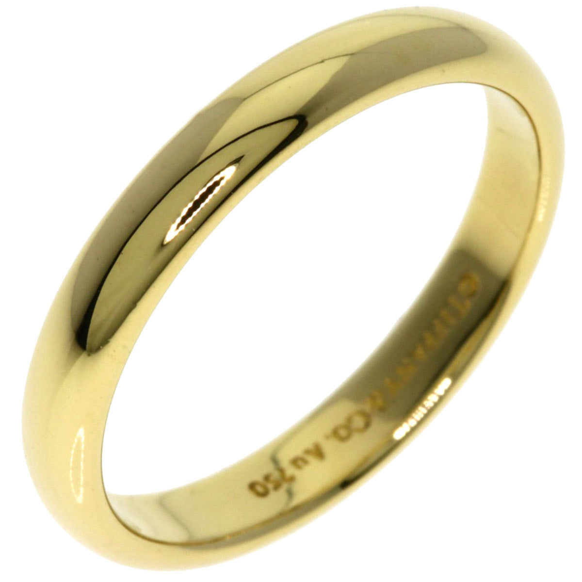 Tiffany Yellow Gold (18K) Band Ring (Pre-Owned)