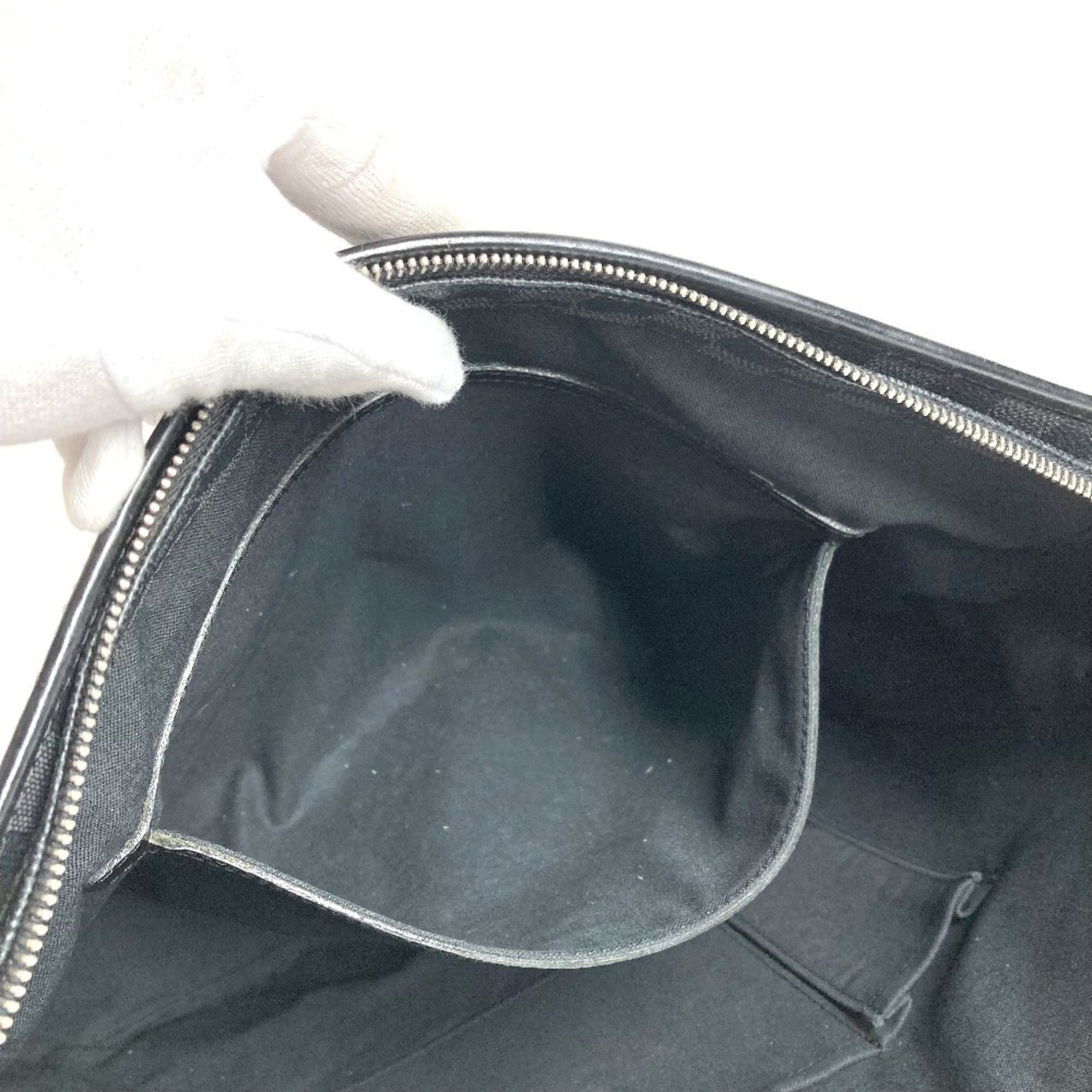 Louis Vuitton Black Galle Damier Graphite Shoulder Bag Tote Bag (Pre-Owned)
