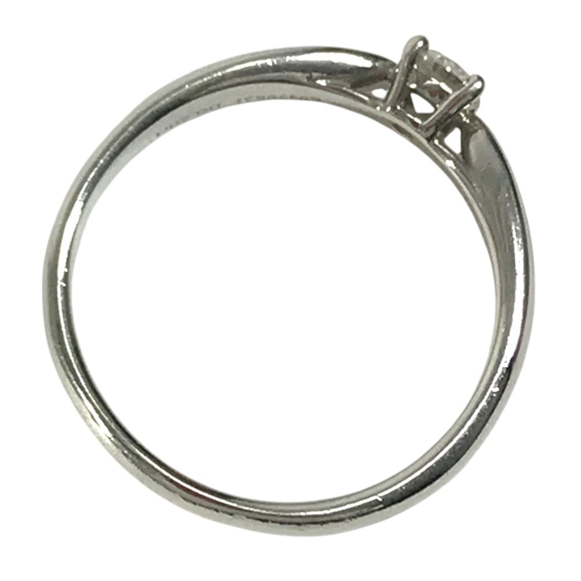 Tiffany Silver Platinum 950 Band Ring (Pre-Owned)