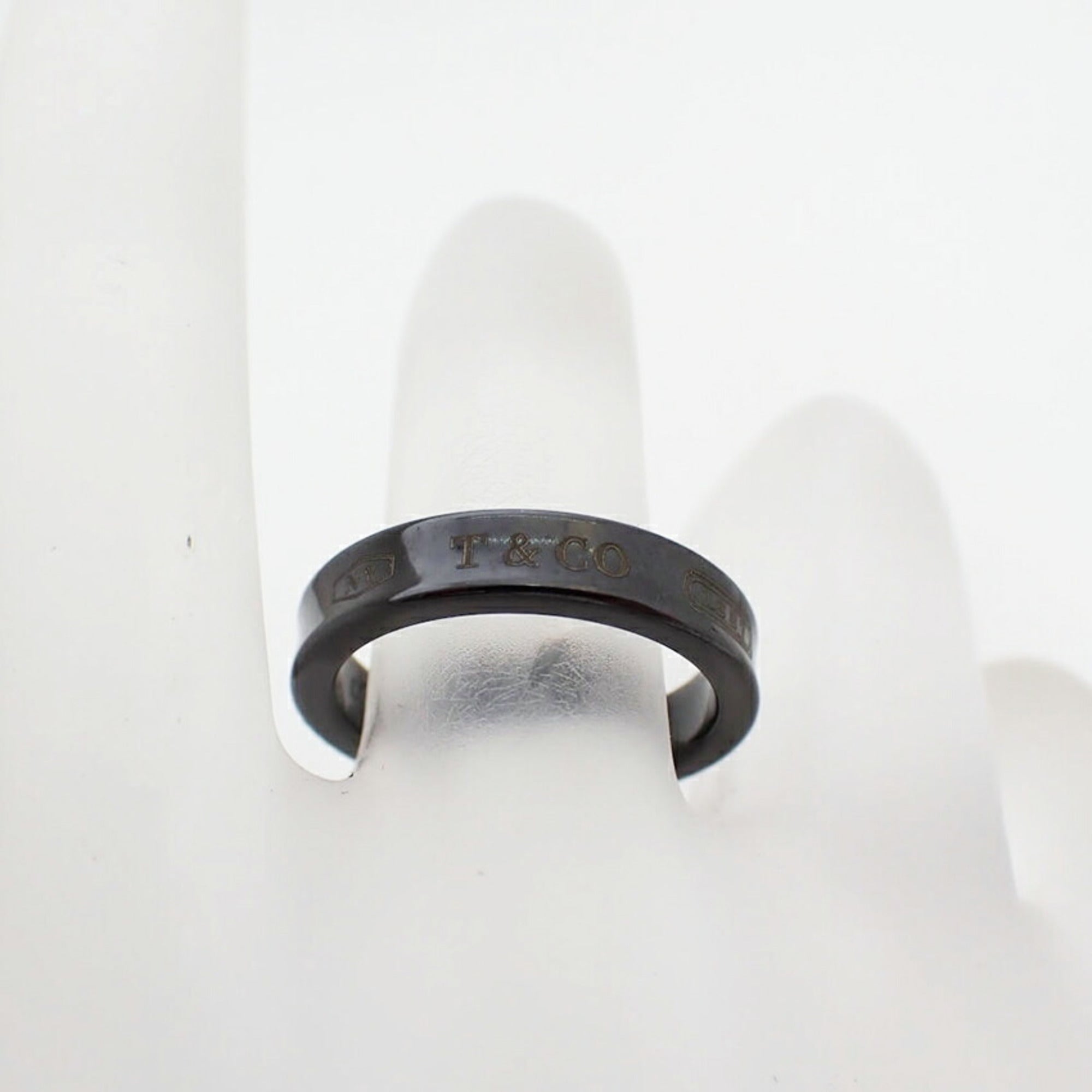 Tiffany Sterling Silver 925 Band Ring (Pre-Owned)