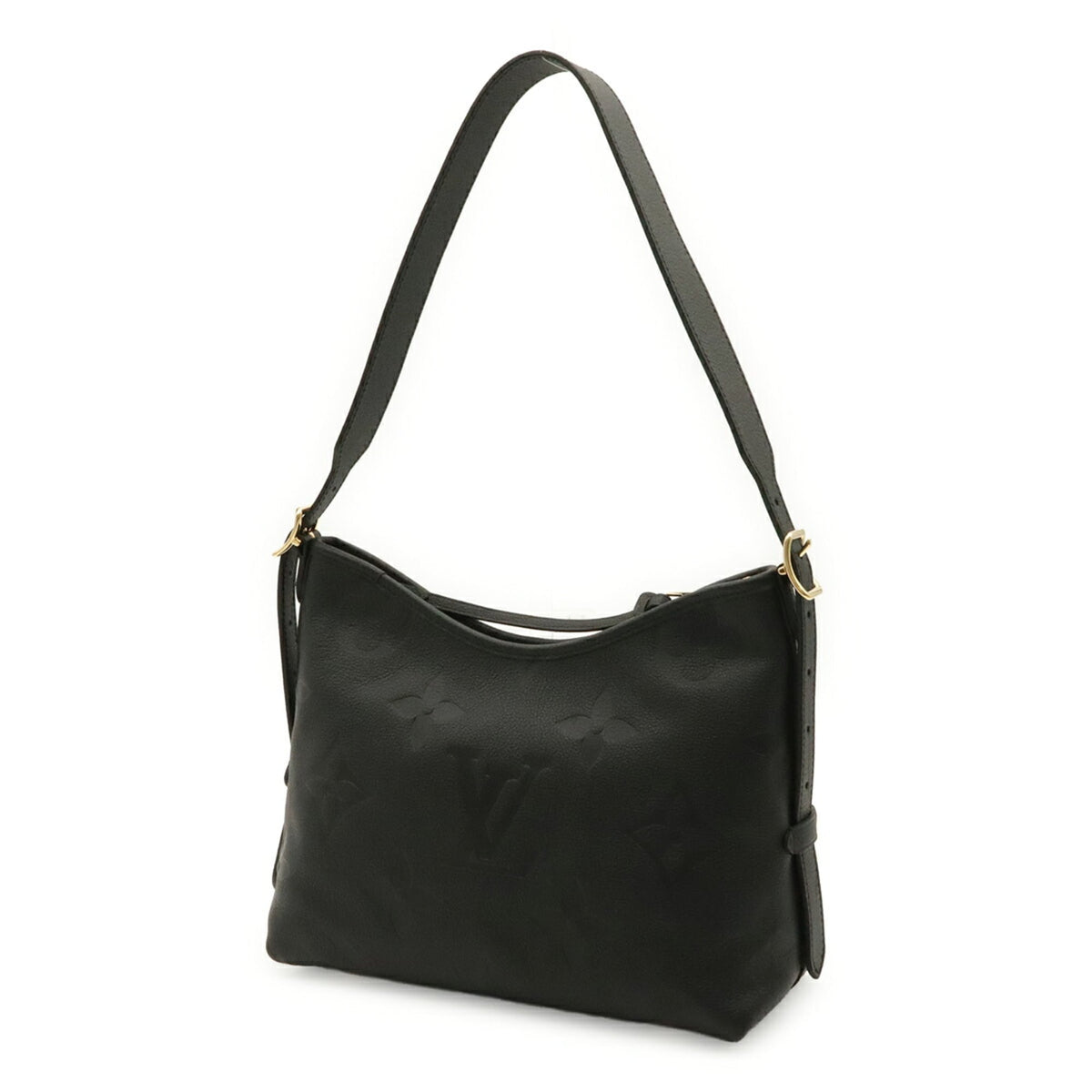 Louis Vuitton Black Noir Or Monogram Empreinte Pouch Shoulder Bag (Pre-Owned)