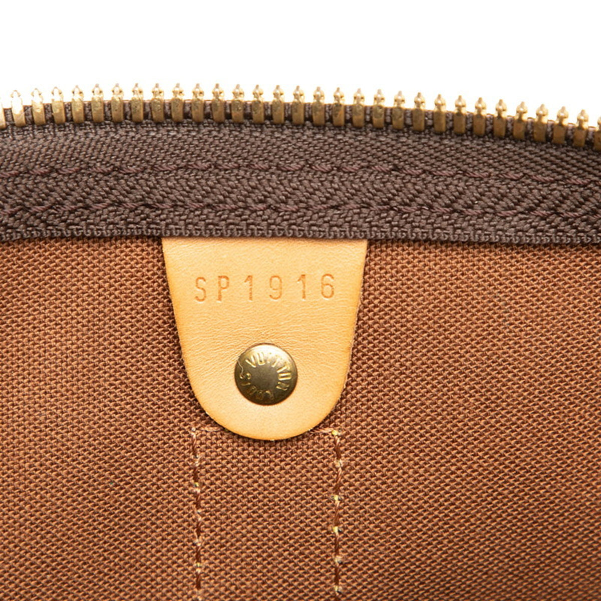Louis Vuitton Brown Pvc Leather Boston Bag Handbag (Pre-Owned)