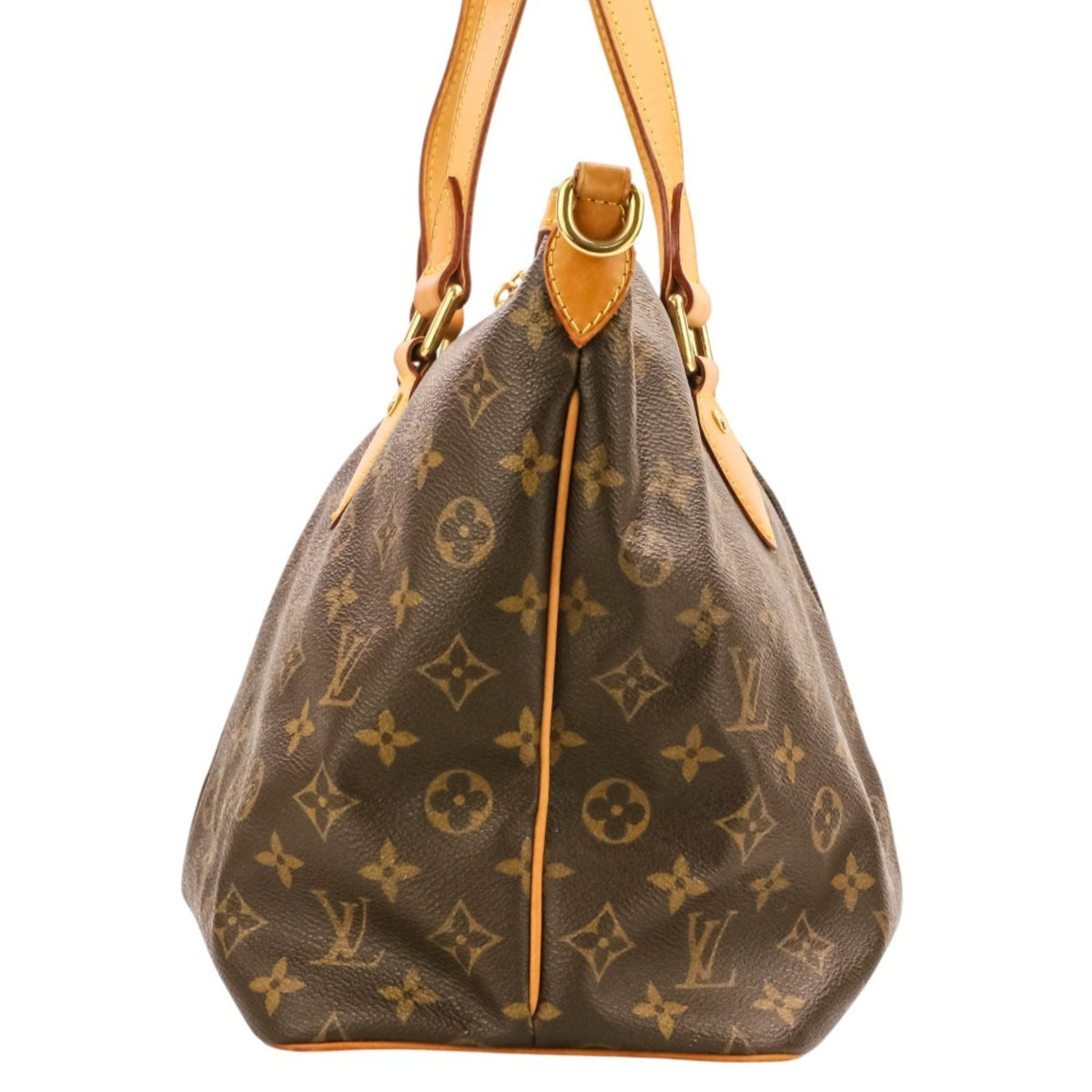 Louis Vuitton Brown Monogram Shoulder Bag Tote Bag (Pre-Owned)