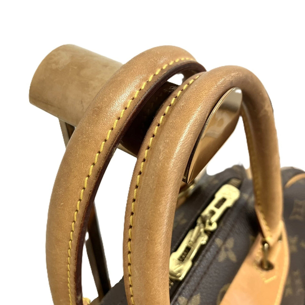 Louis Vuitton Monogram Brown Pvc Handbag (Pre-Owned)