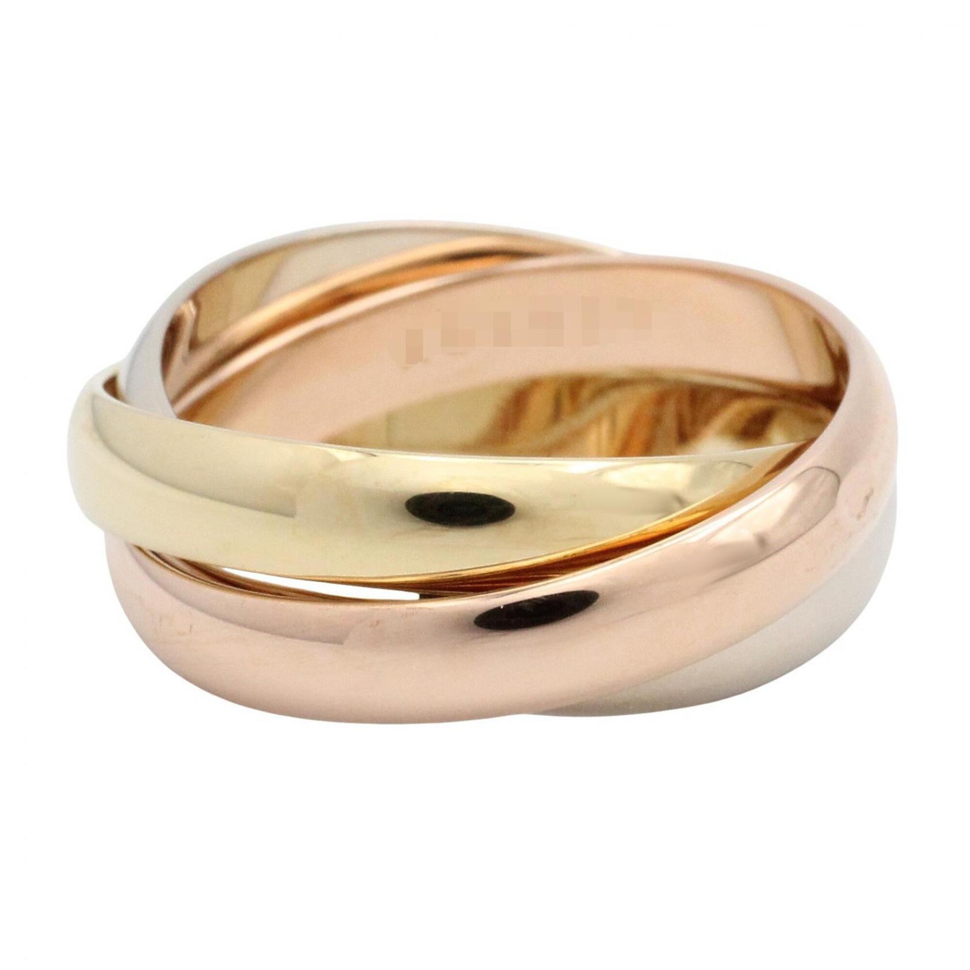 Cartier Gold Silver Yellow Gold (18K) Pink Gold (18K) White Gold (18K) Band Ring (Pre-Owned)