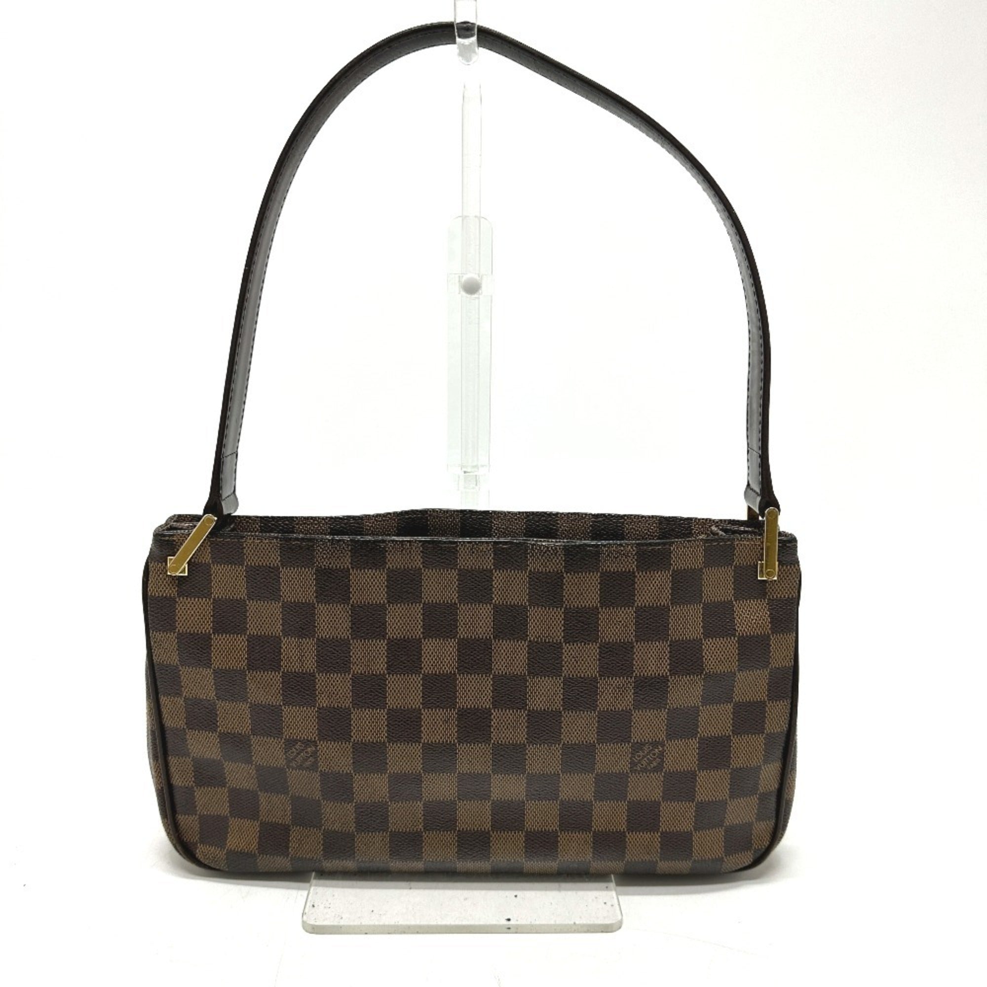 Louis Vuitton Damier Brown Ebene Damier Canvas Shoulder Bag (Pre-Owned)