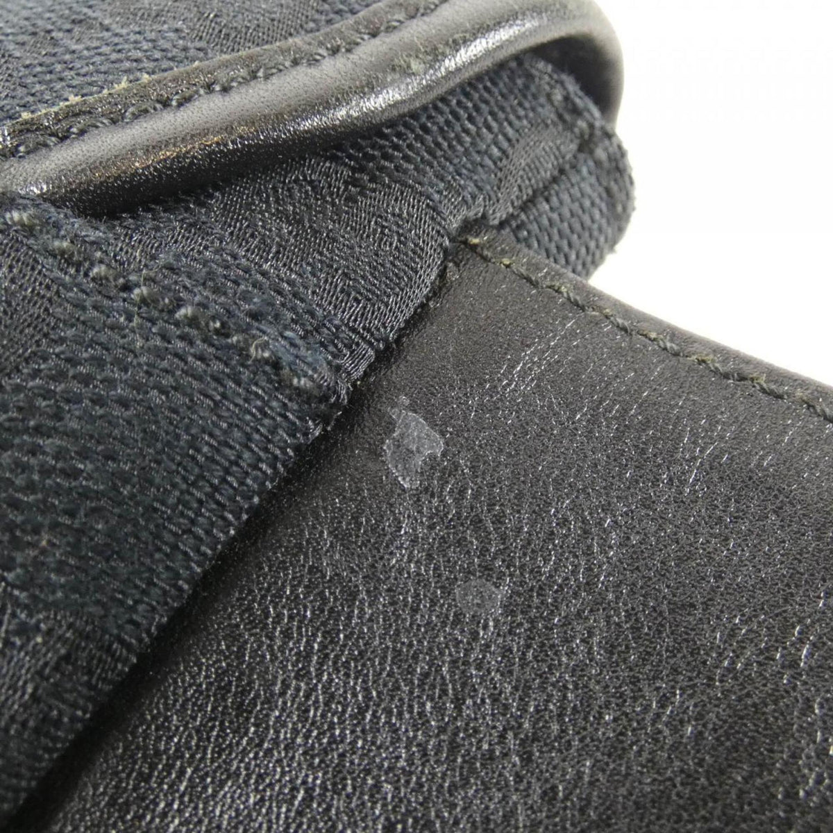 Gucci Black Gg Canvas Fanny Pack (Pre-Owned)
