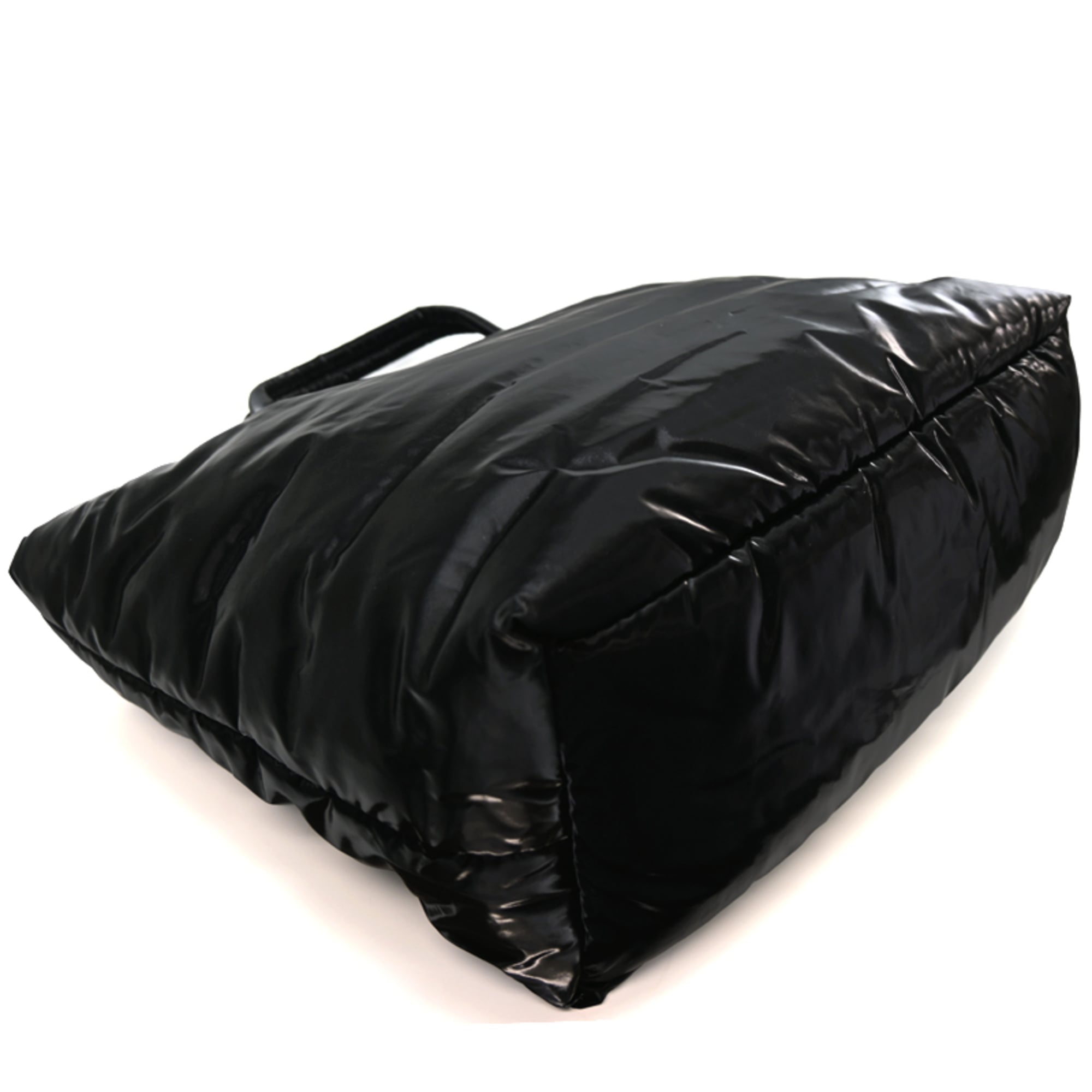 Saint Laurent Black Nylon Tote Bag (Pre-Owned)