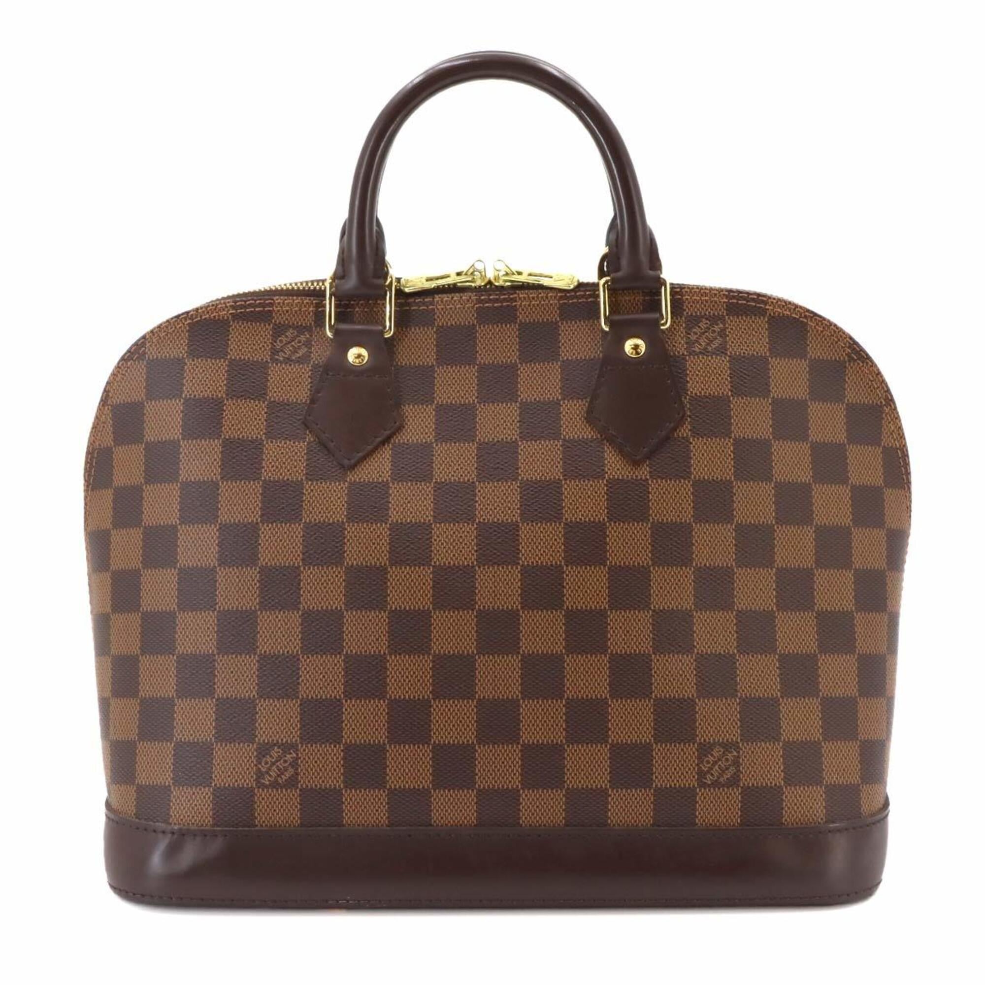 Louis Vuitton Brown Damier Canvas Ebene Damier Canvas Handbag (Pre-Owned)