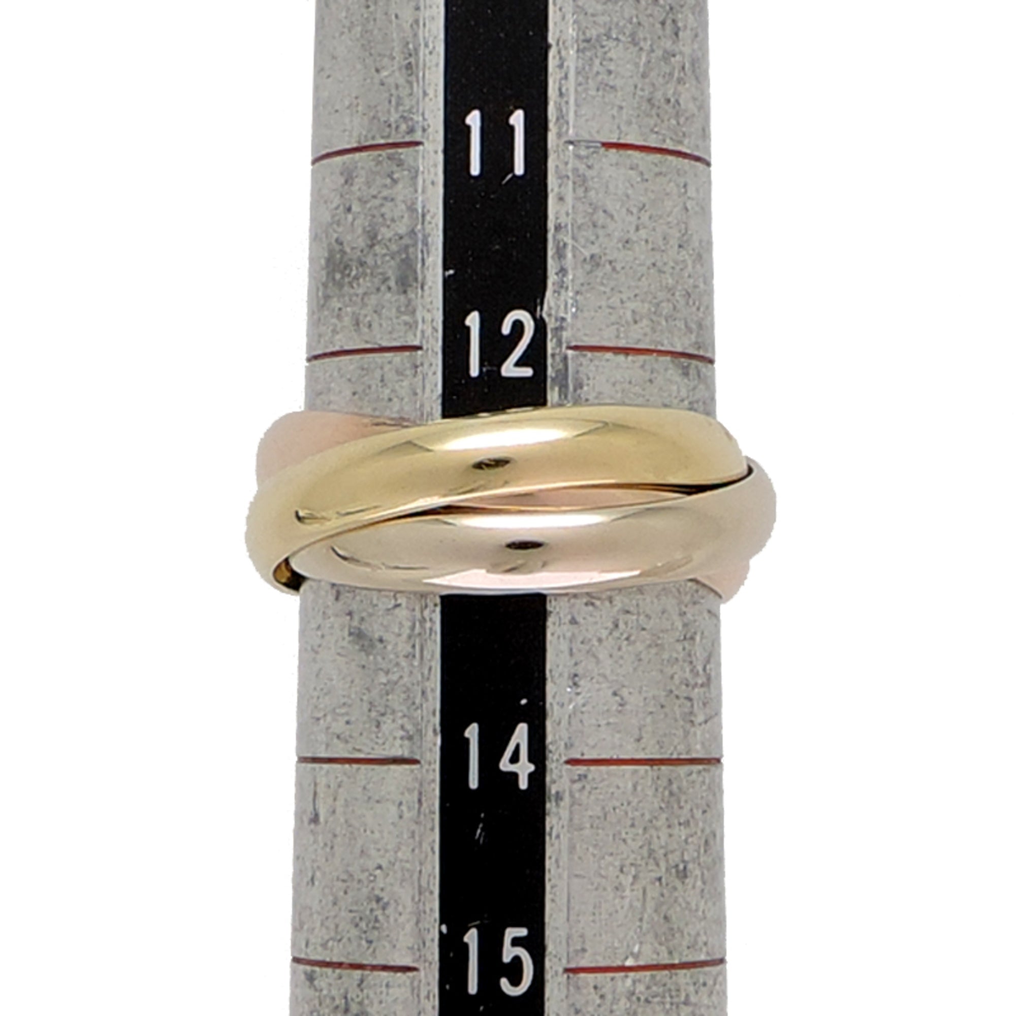 Cartier Gold Silver Pink Yellow Gold (18K) Pink Gold (18K) White Gold (18K) Band Ring (Pre-Owned)