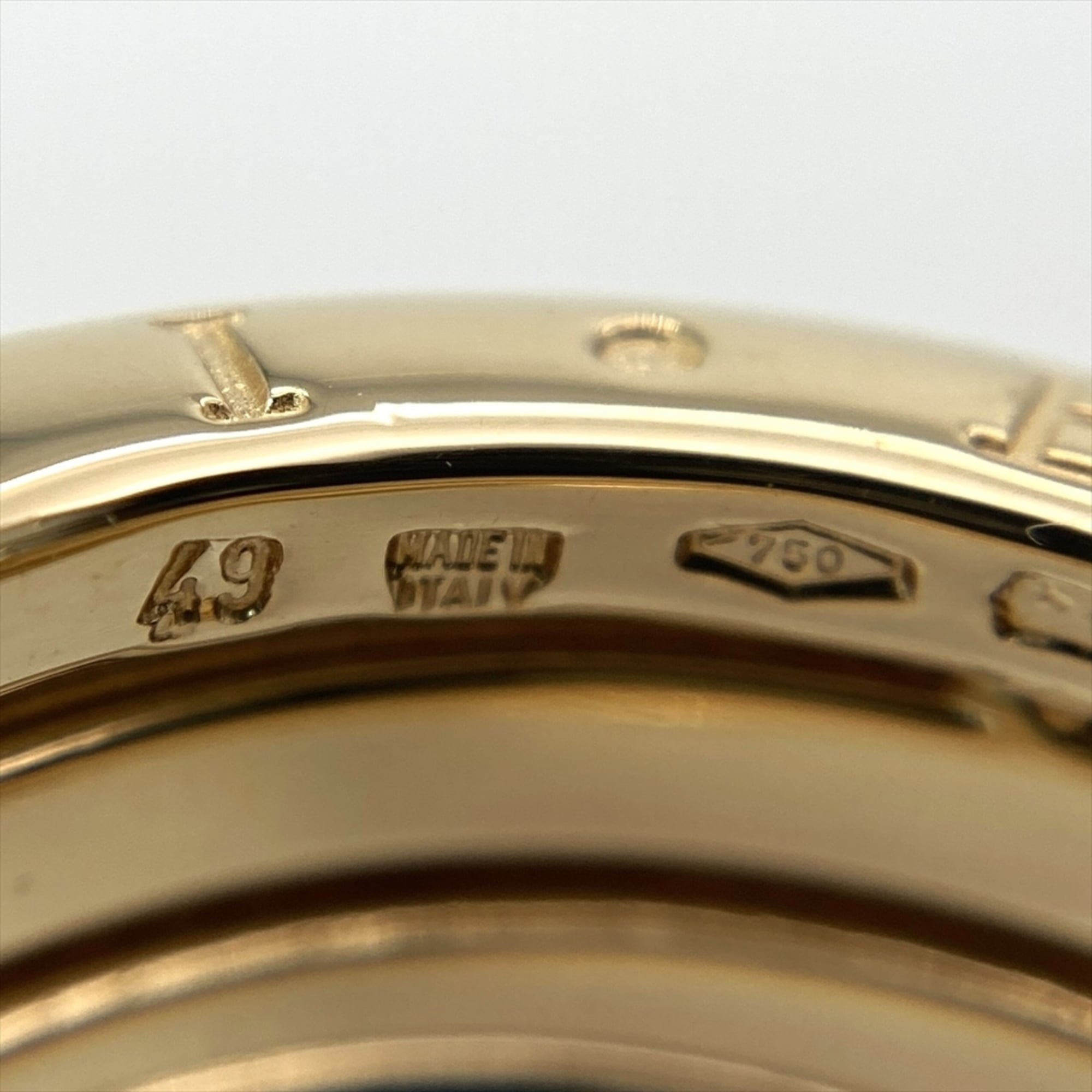 Bvlgari Yellow Gold Yellow Gold (18K) Band Ring (Pre-Owned)