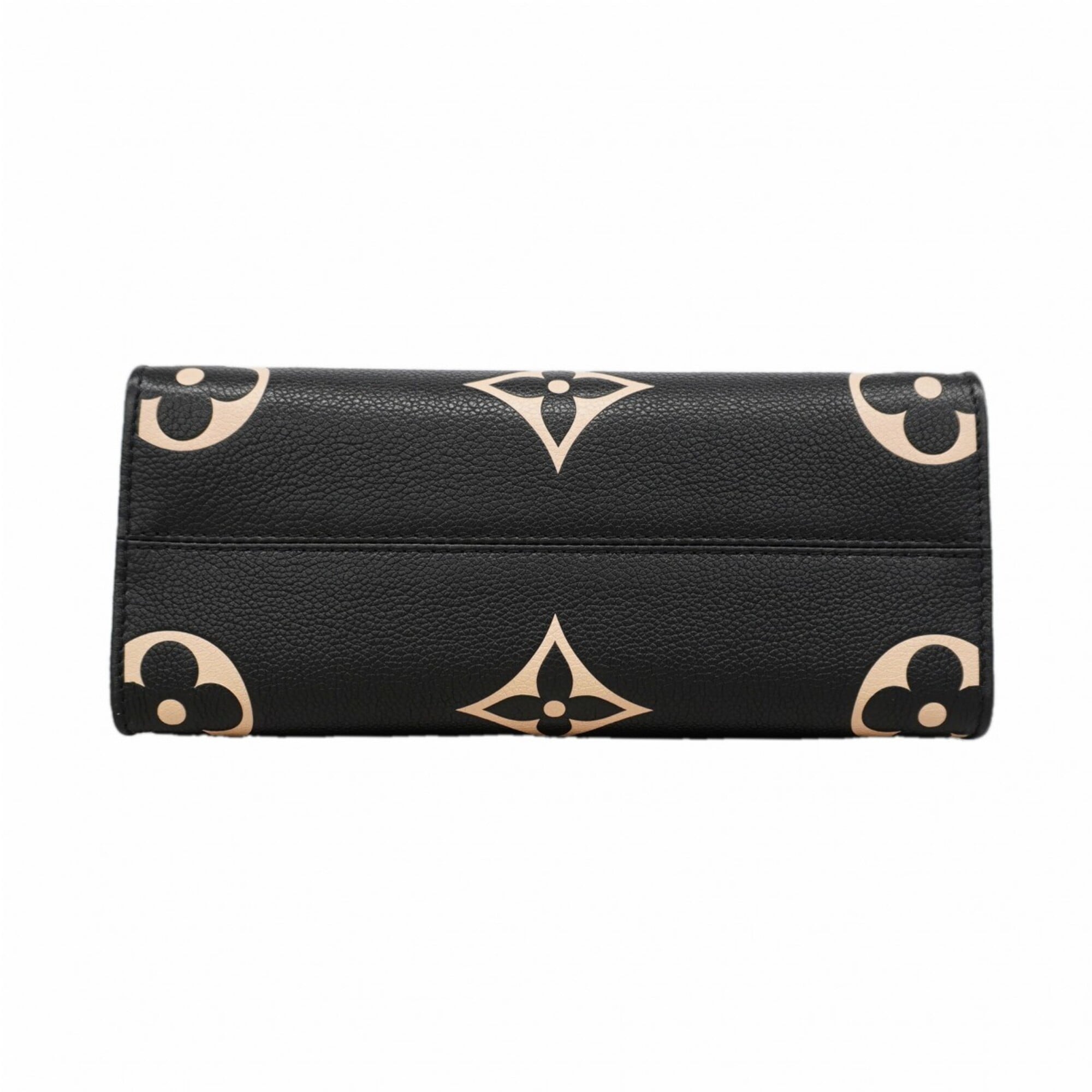 Louis Vuitton Beige Black Handbag (Pre-Owned)
