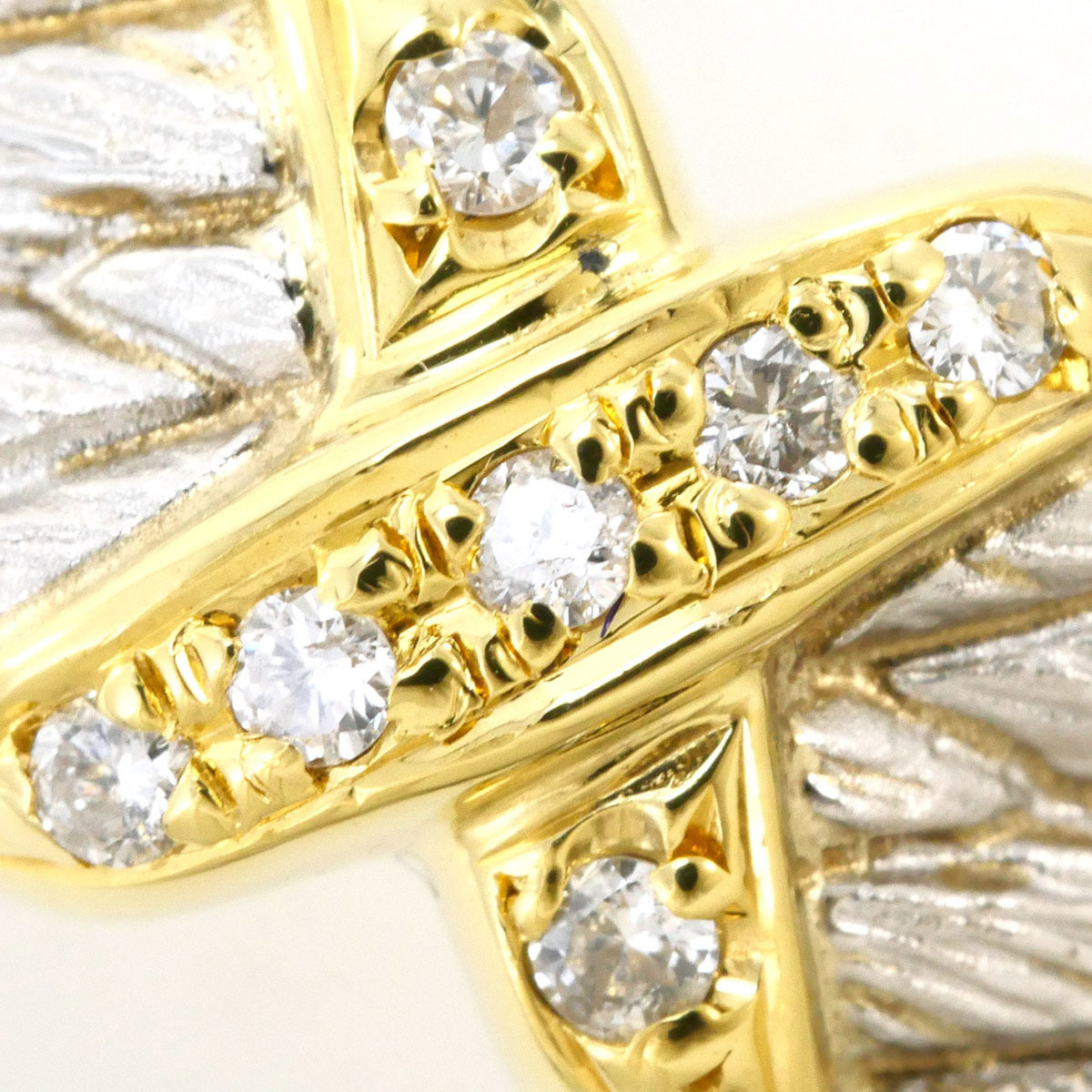 Unbranded Platinum Yellow Gold Yellow Gold (18K) Platinum 900 Band Ring (Pre-Owned)