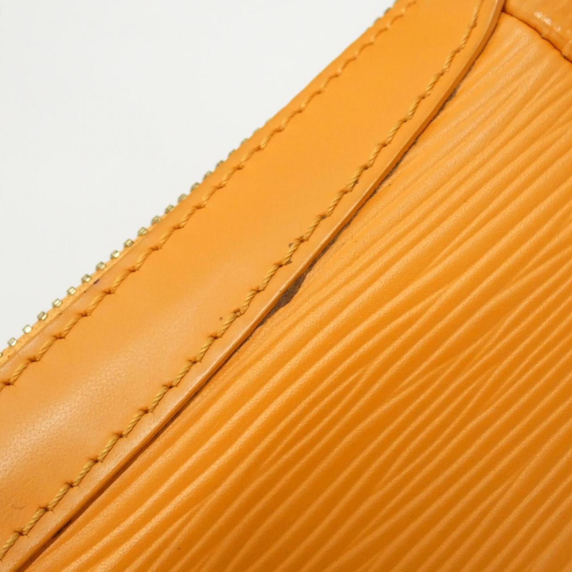 Louis Vuitton Mandarin Orange Leather Handbag (Pre-Owned)
