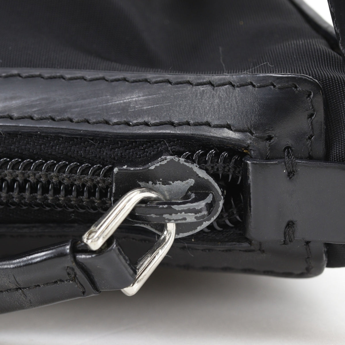 Prada Black Nero Nylon Shoulder Bag (Pre-Owned)